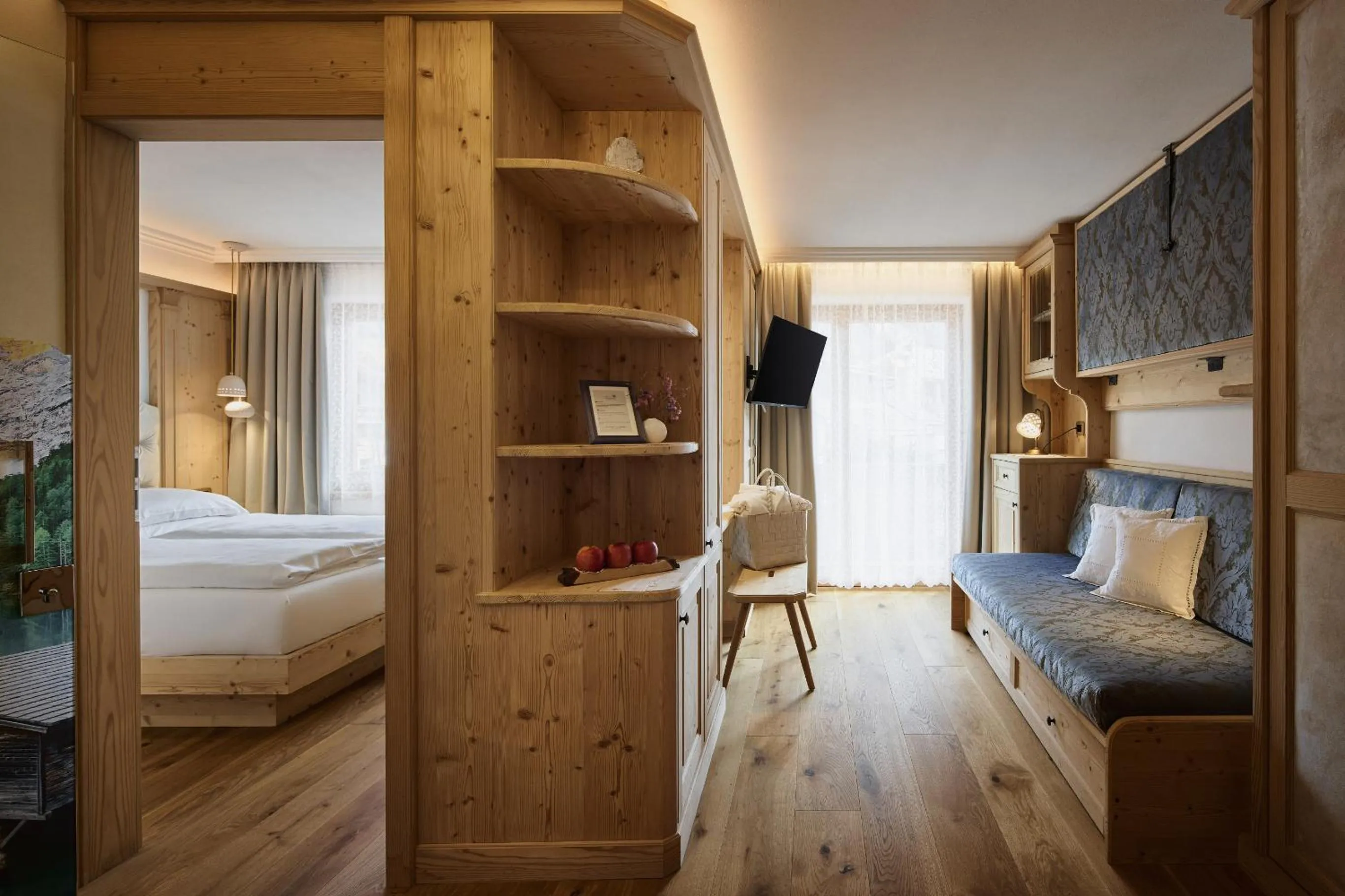 Bedroom, Bed in Hotel Al Sonnenhof