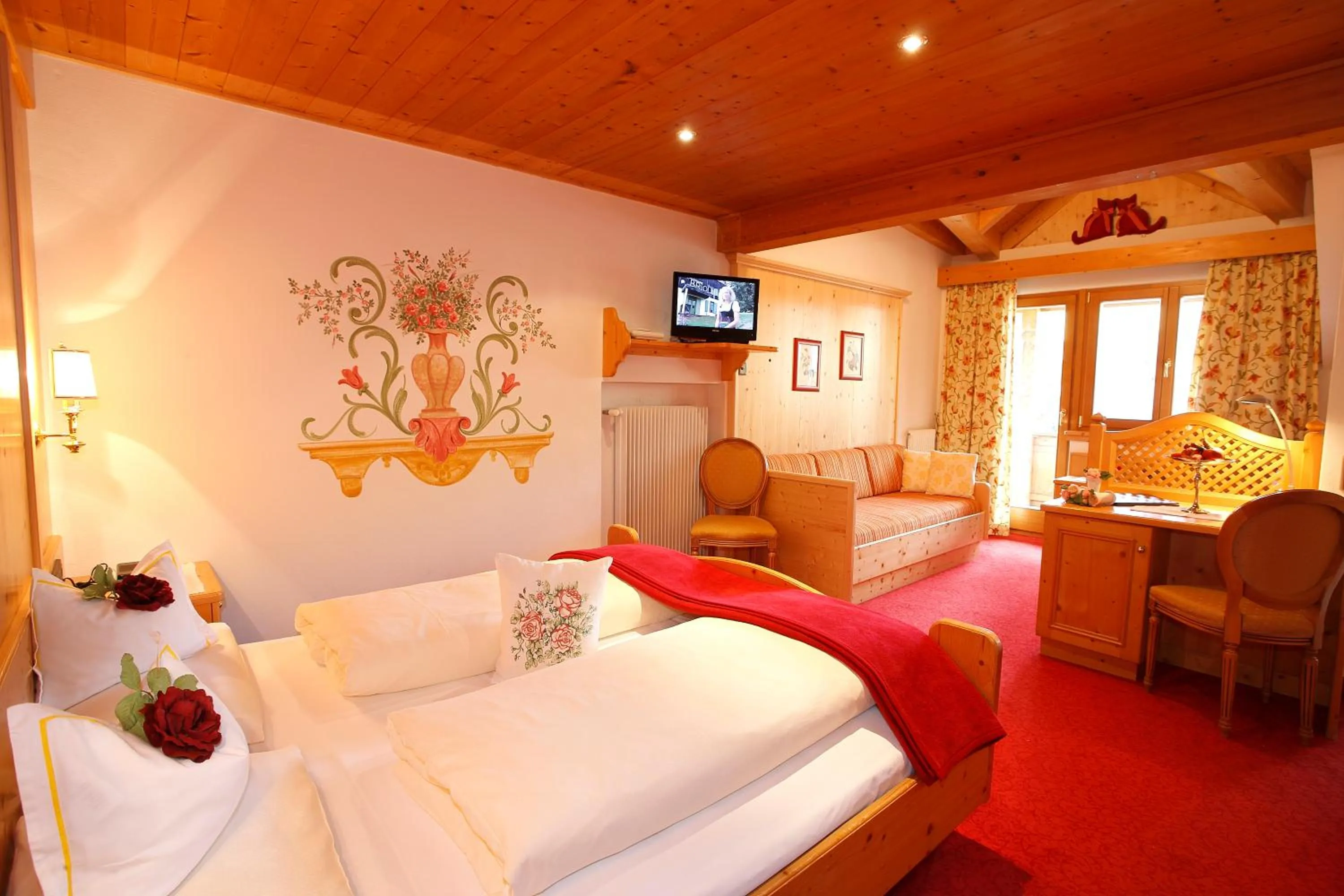 Bed in Hotel Al Sonnenhof