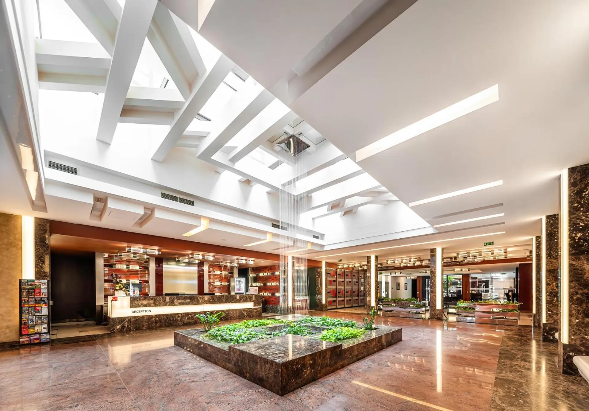 Lobby or reception in Grand Majestic Hotel Prague