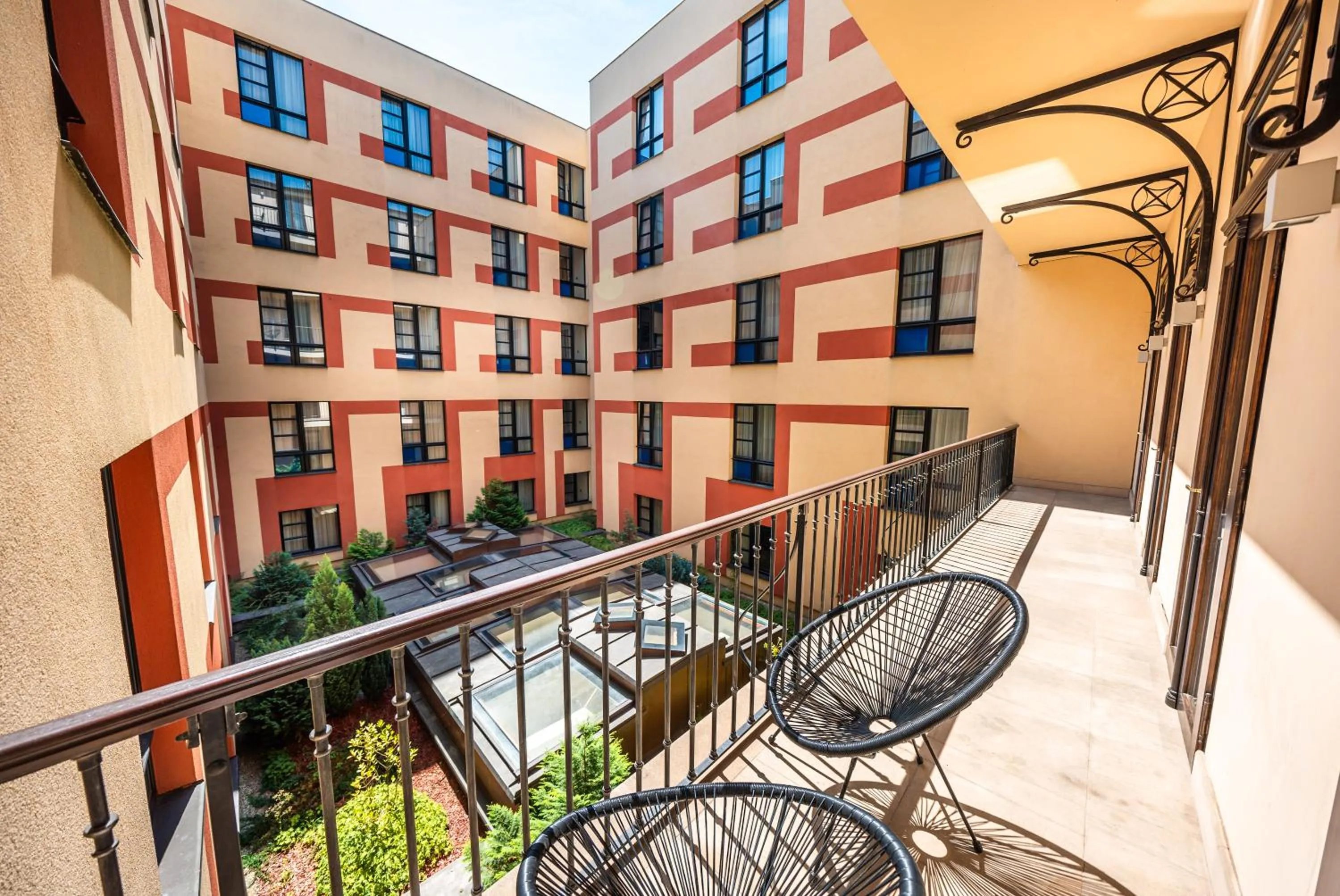 View (from property/room) in Grand Majestic Hotel Prague