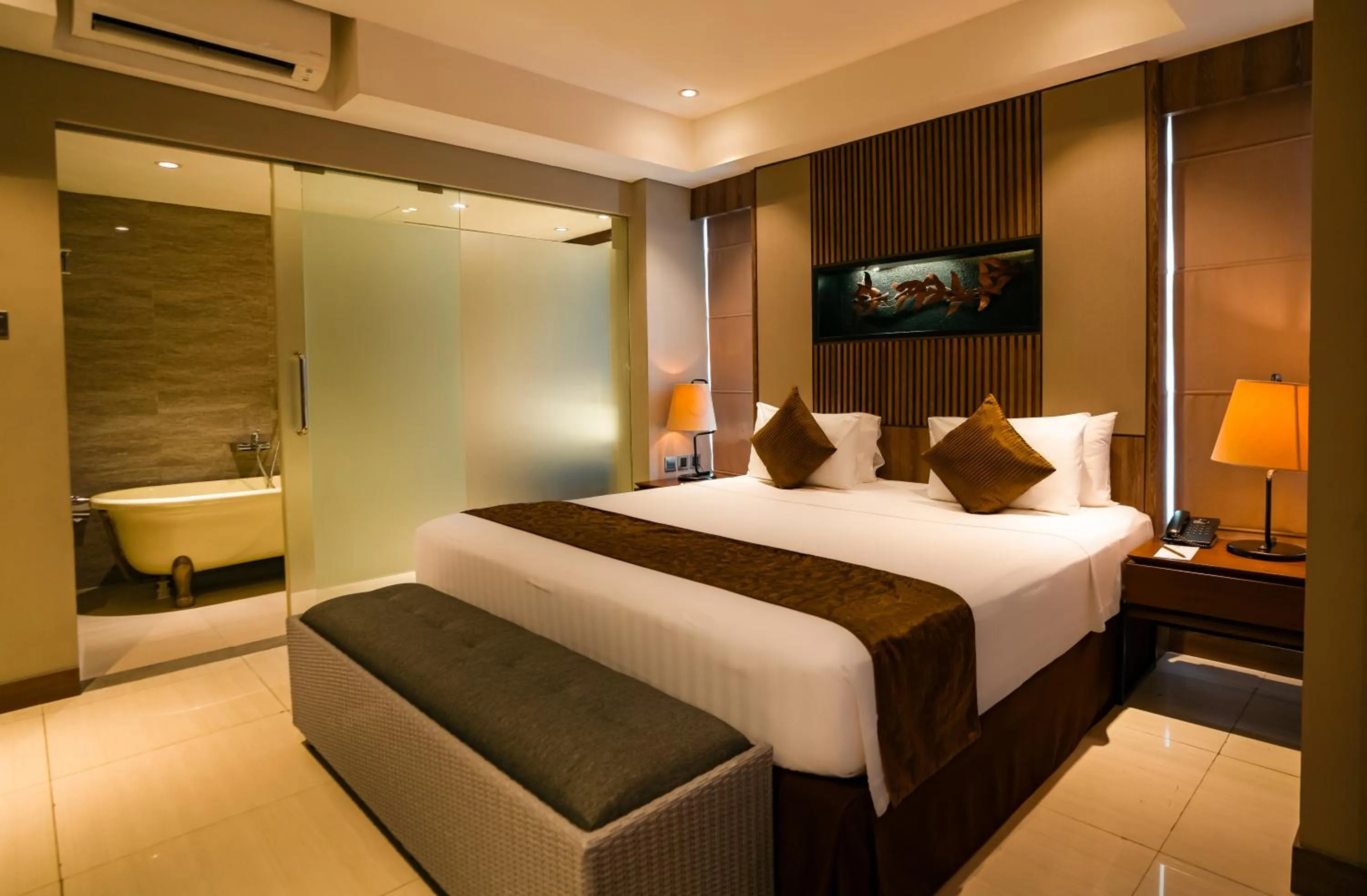 Bedroom, Bed in The Nest Hotel Nusa Dua