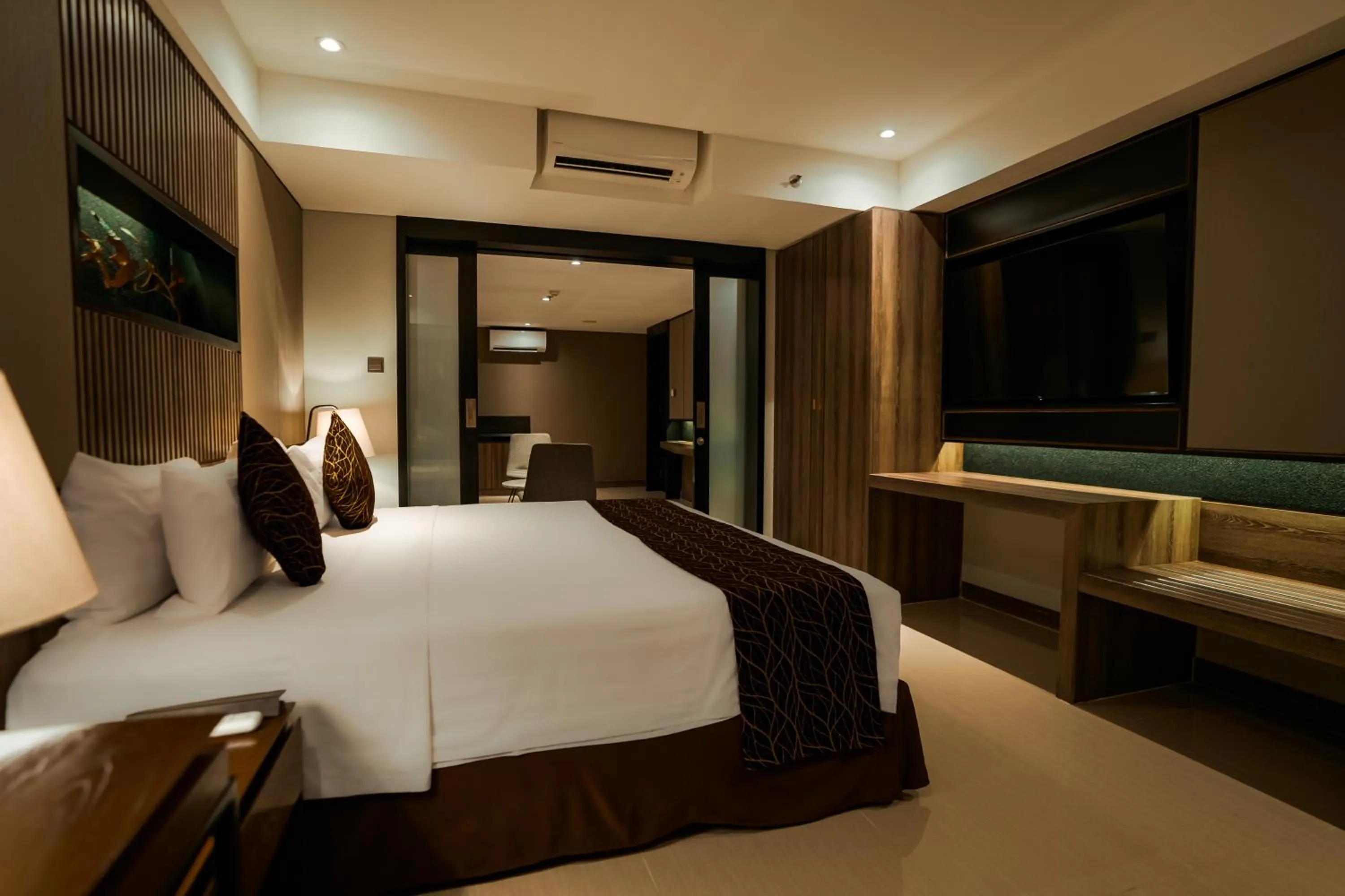 Bedroom, Bed in The Nest Hotel Nusa Dua