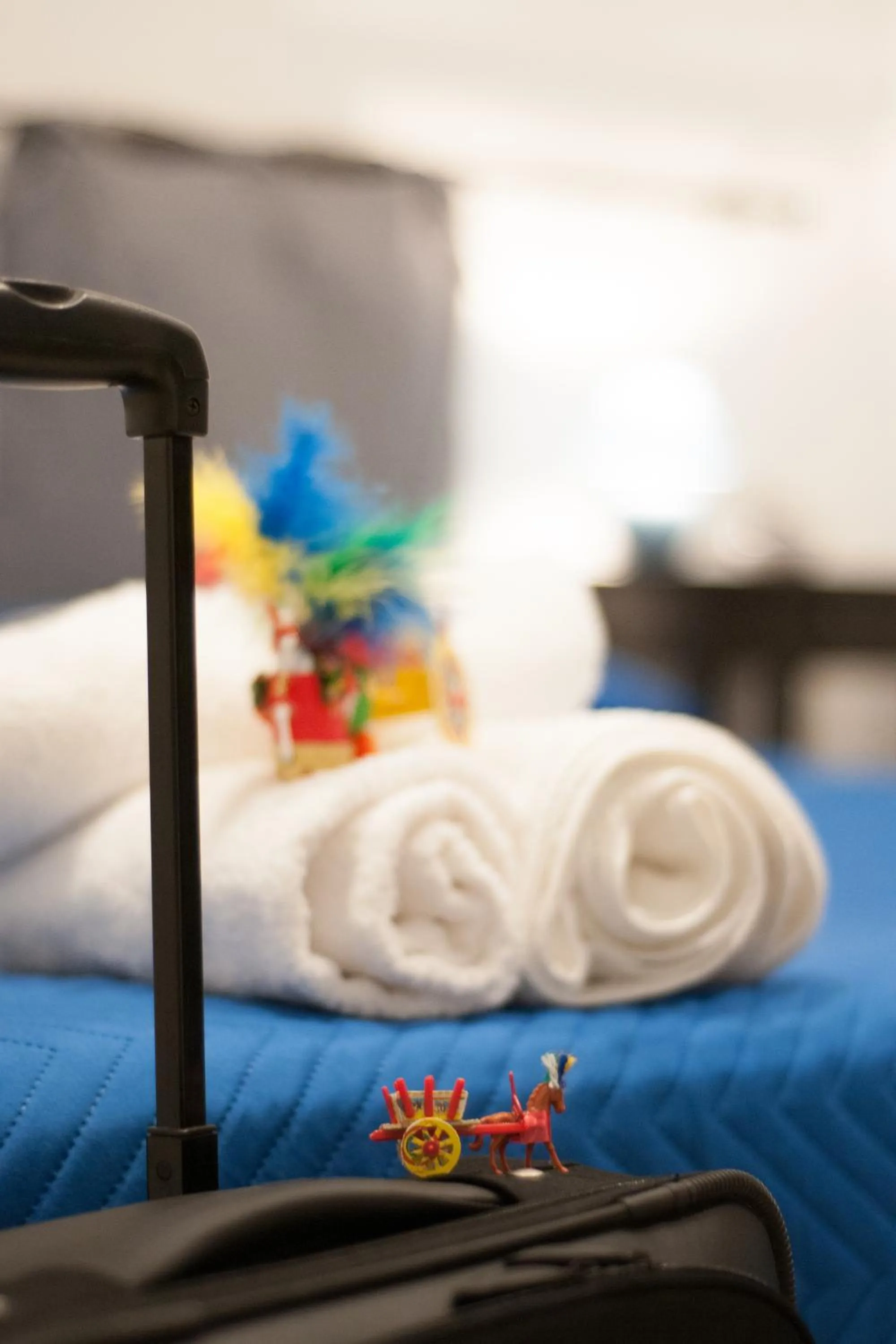 Decorative detail, Bed in B&B Ponticello