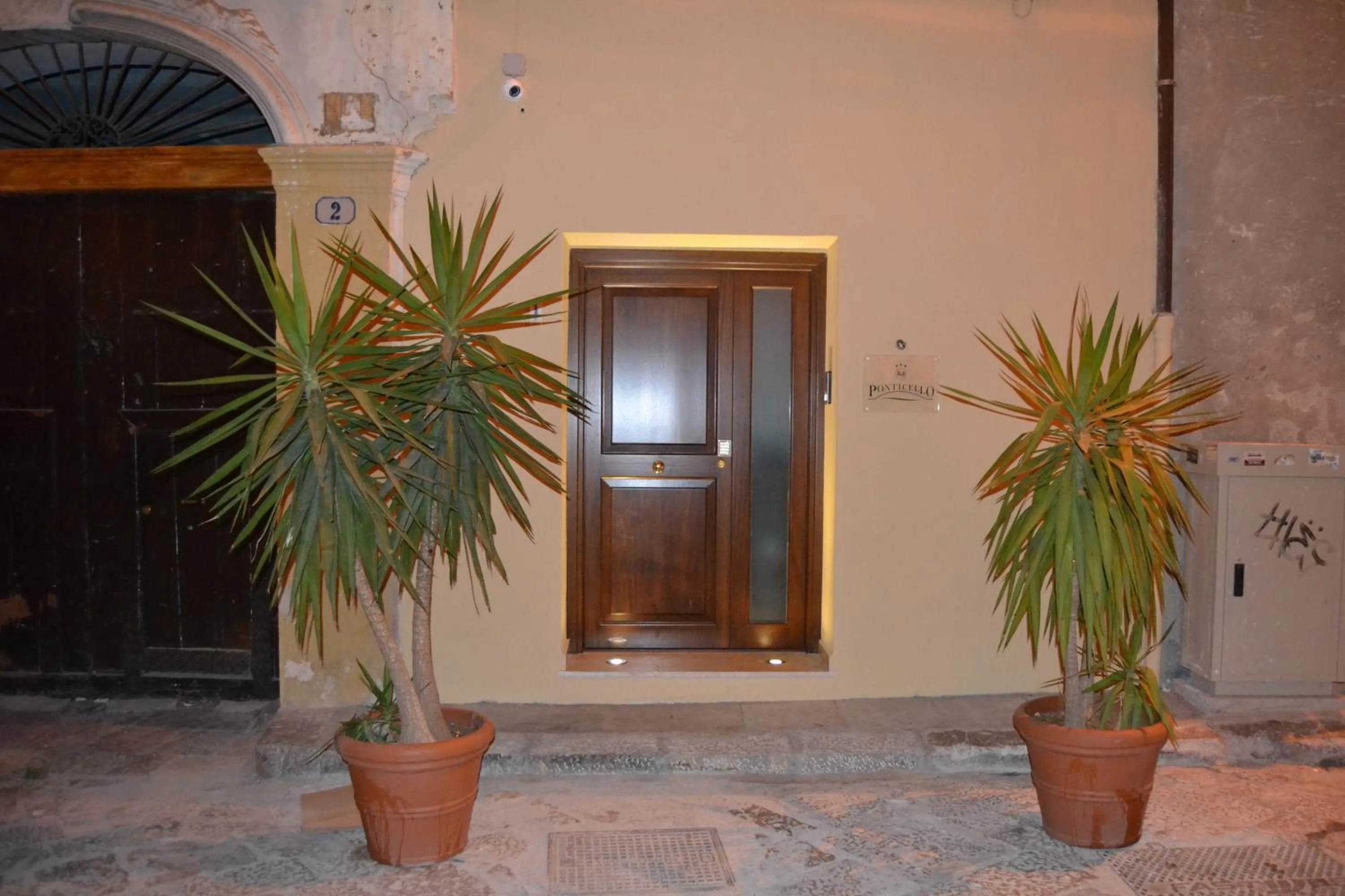 Facade/entrance in B&B Ponticello