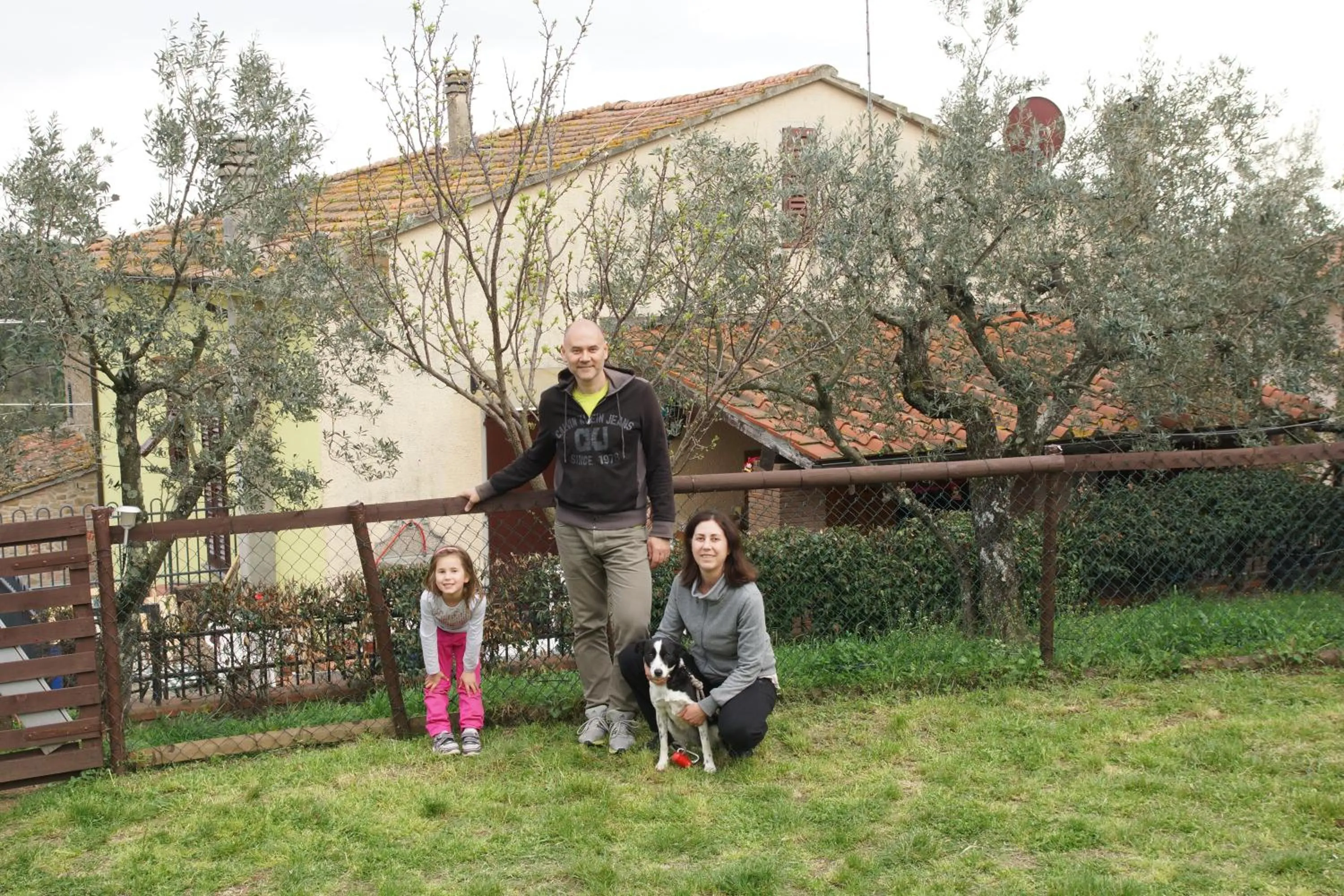 Family in Antica Bottega di Vinci