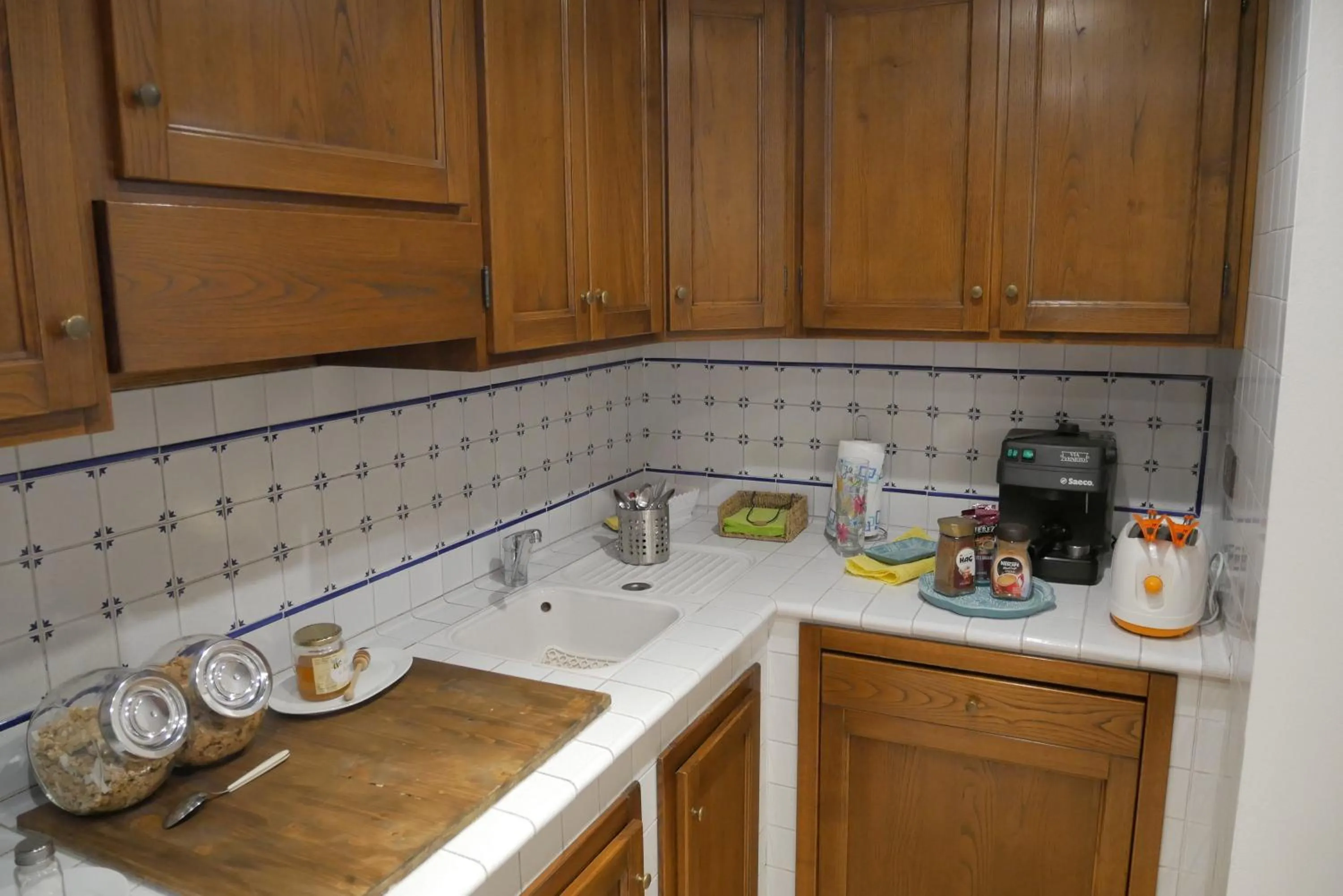 Kitchen or kitchenette in Antica Bottega di Vinci