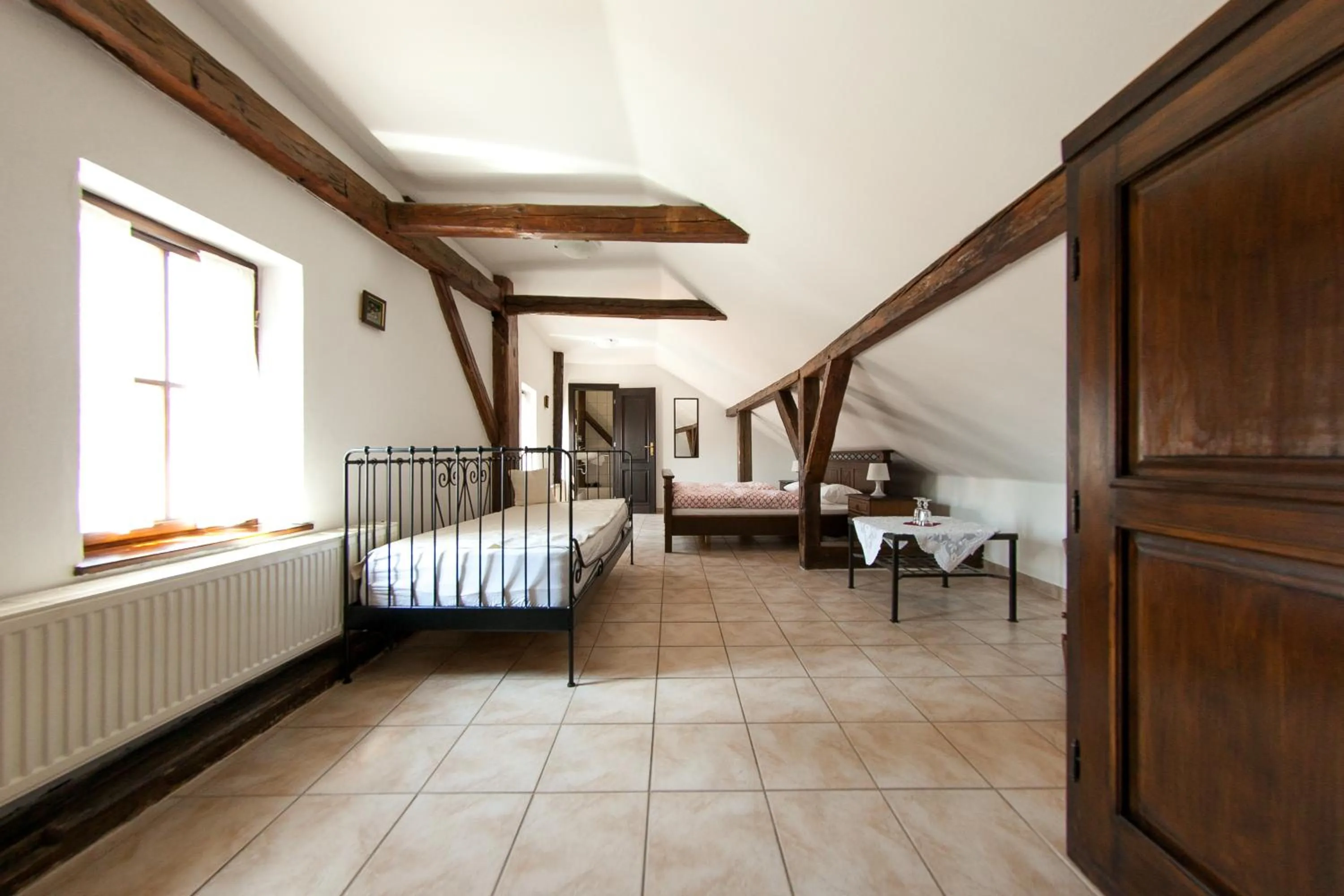 Photo of the whole room, Bed in Pension U Zámku