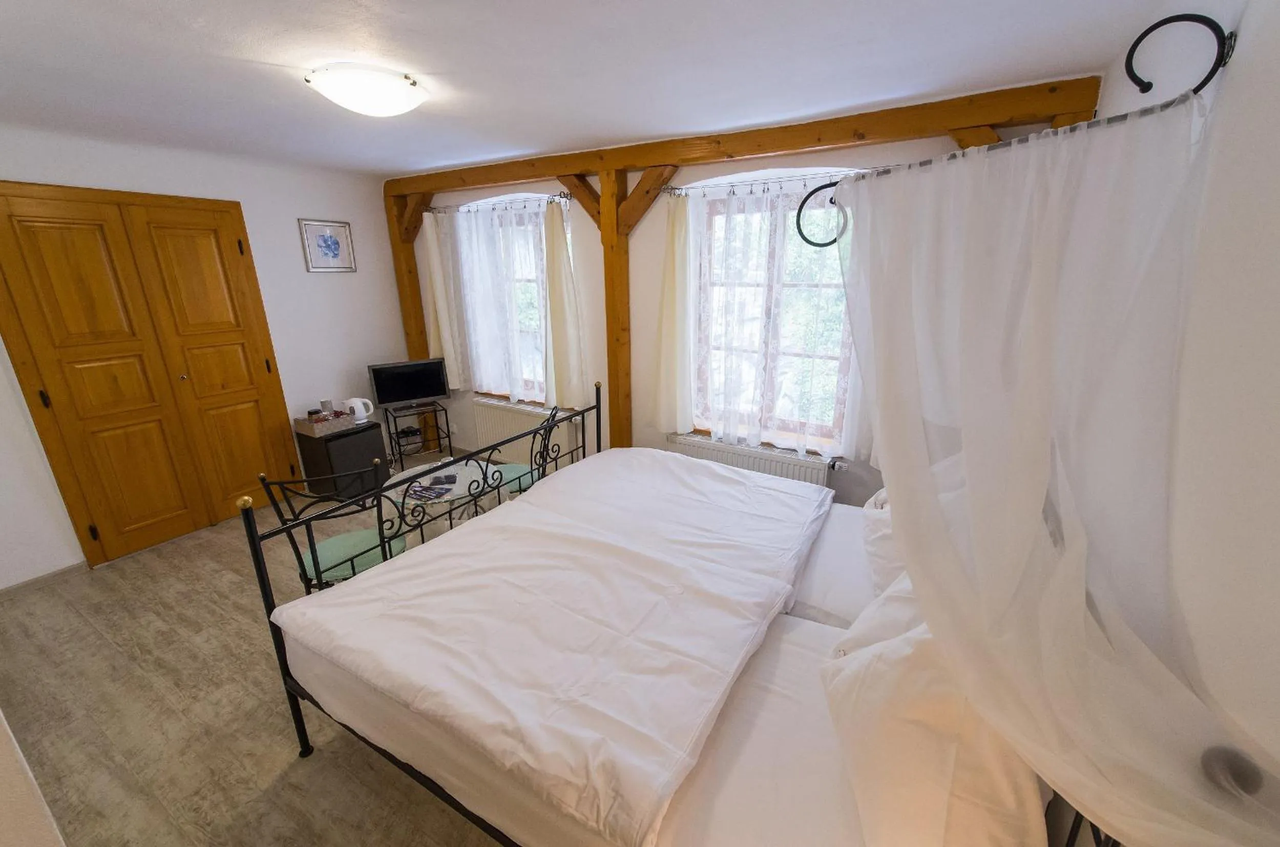 Bed in Pension U Zámku