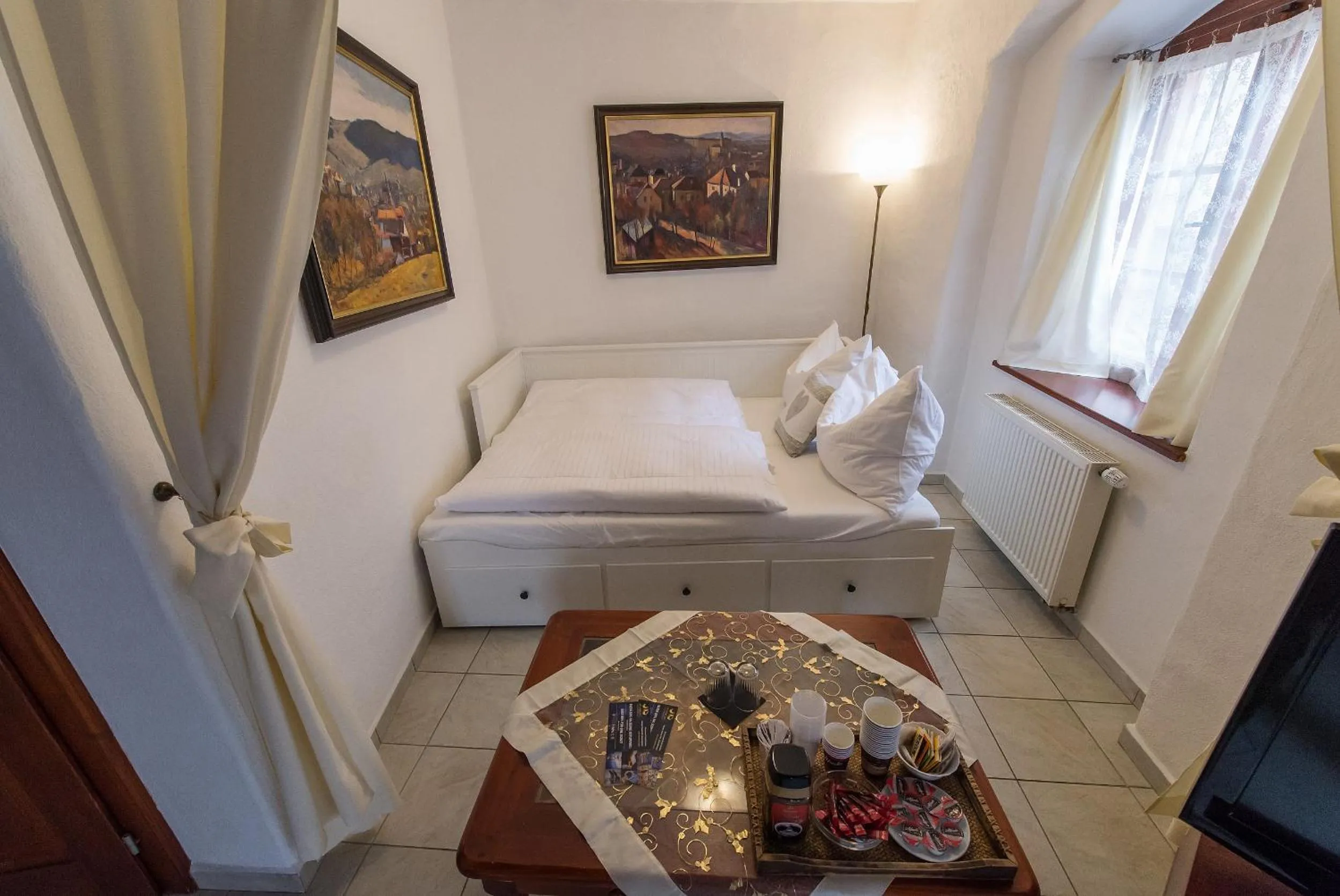 Bed in Pension U Zámku