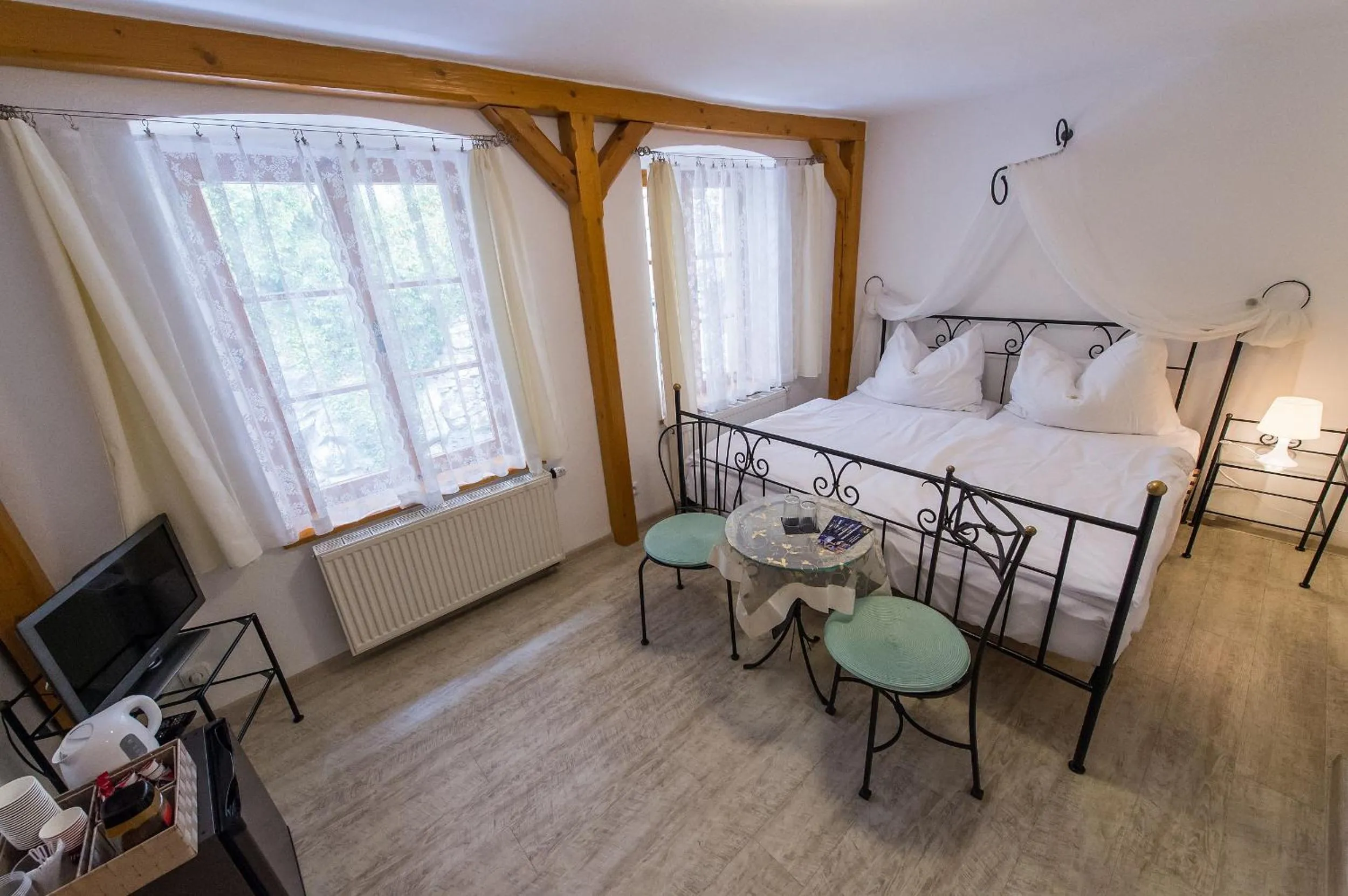 Bed in Pension U Zámku