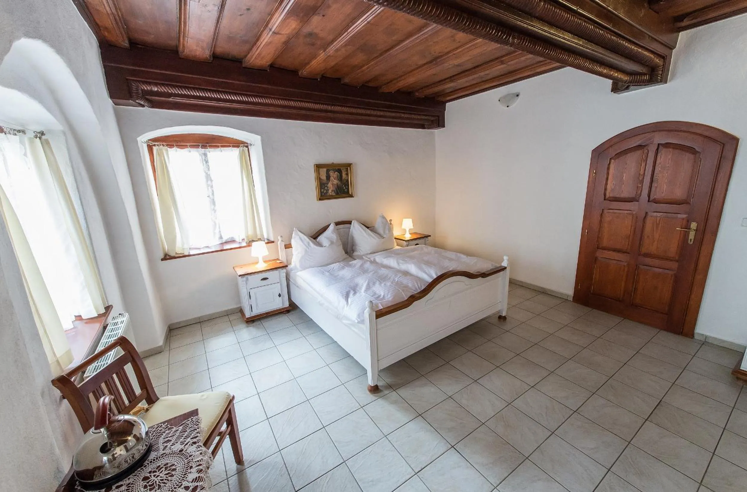 Bed in Pension U Zámku