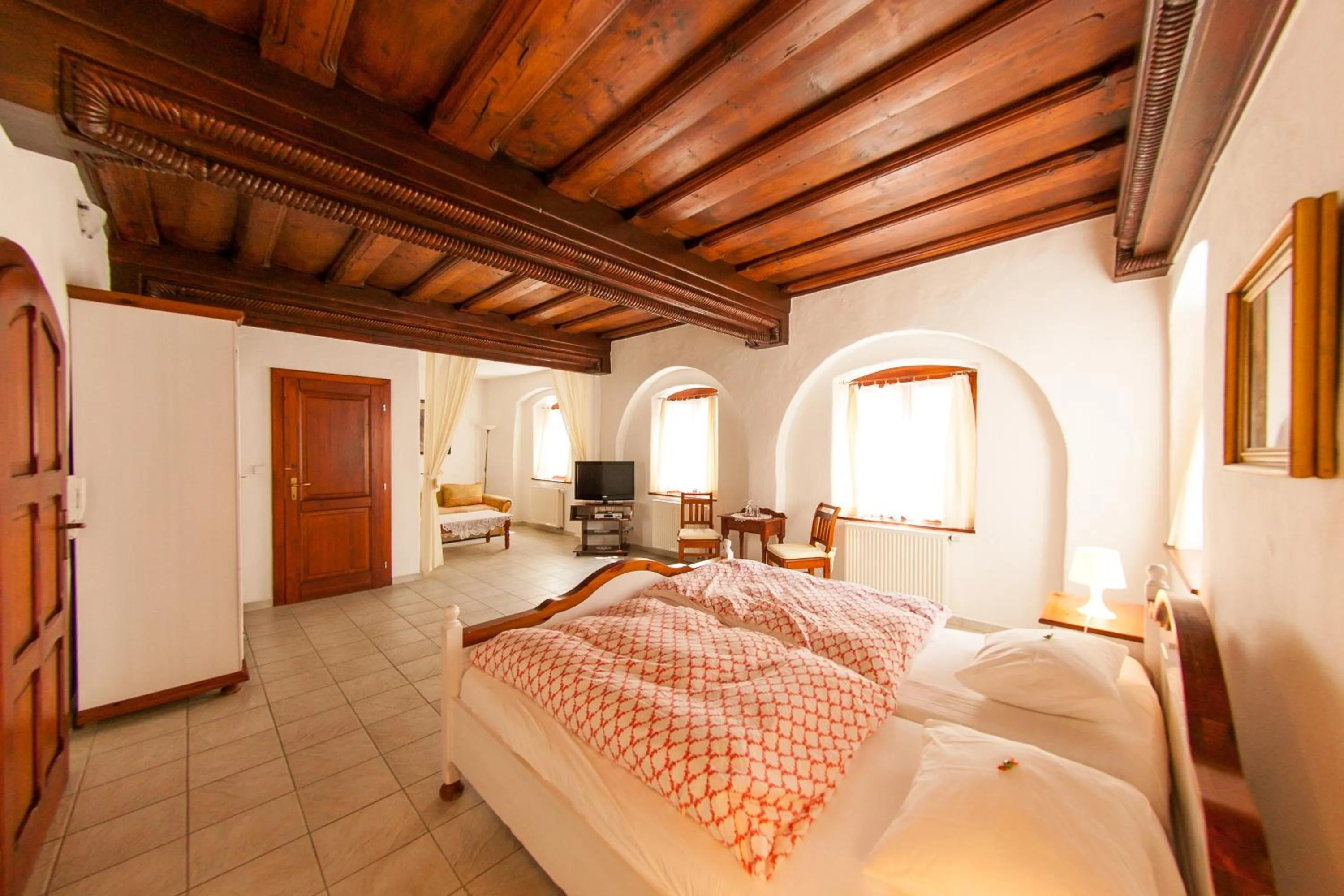 Bed in Pension U Zámku