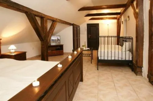 Bed in Pension U Zámku