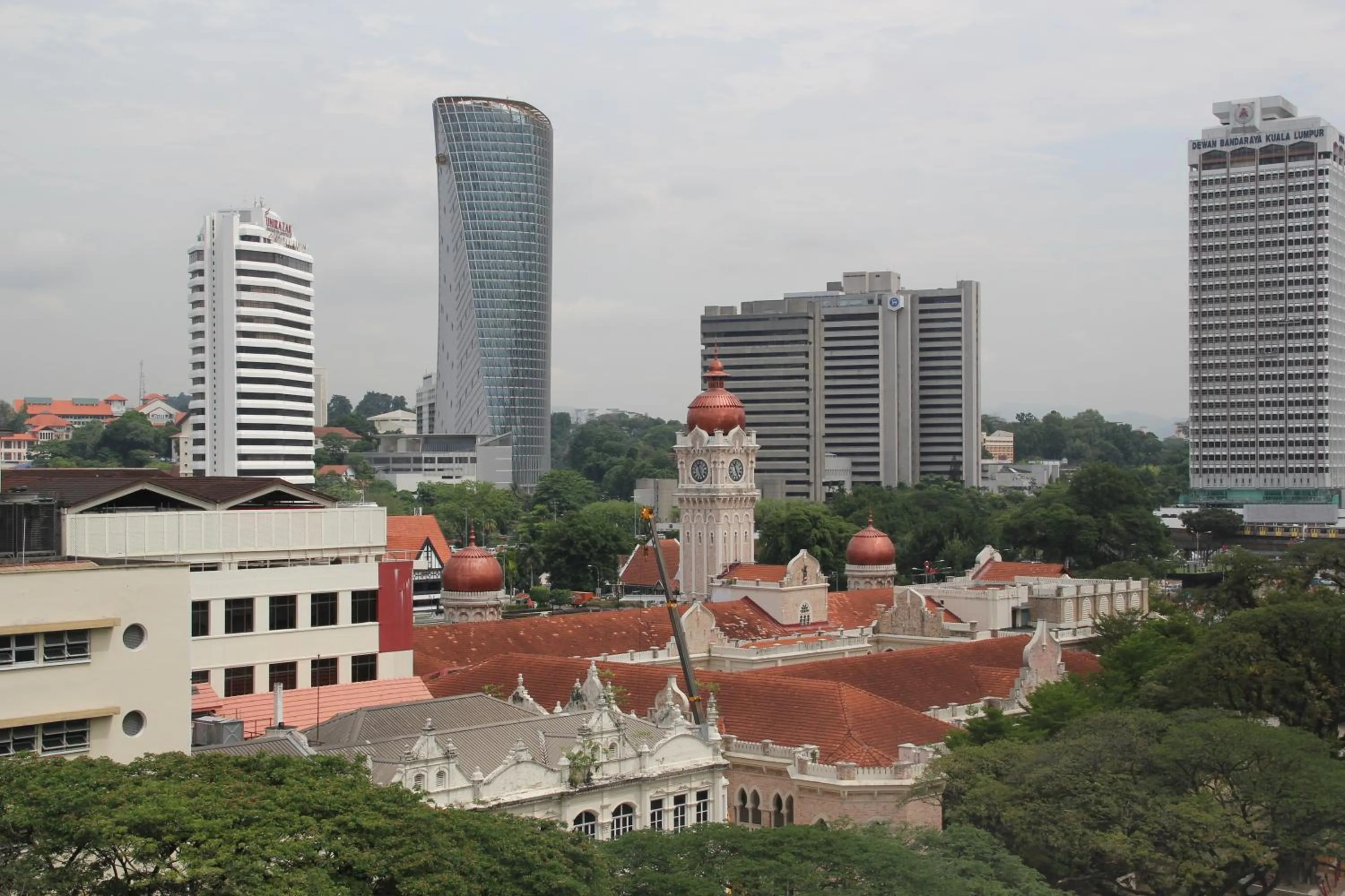 City view in Avenue J Hotel, Central Market