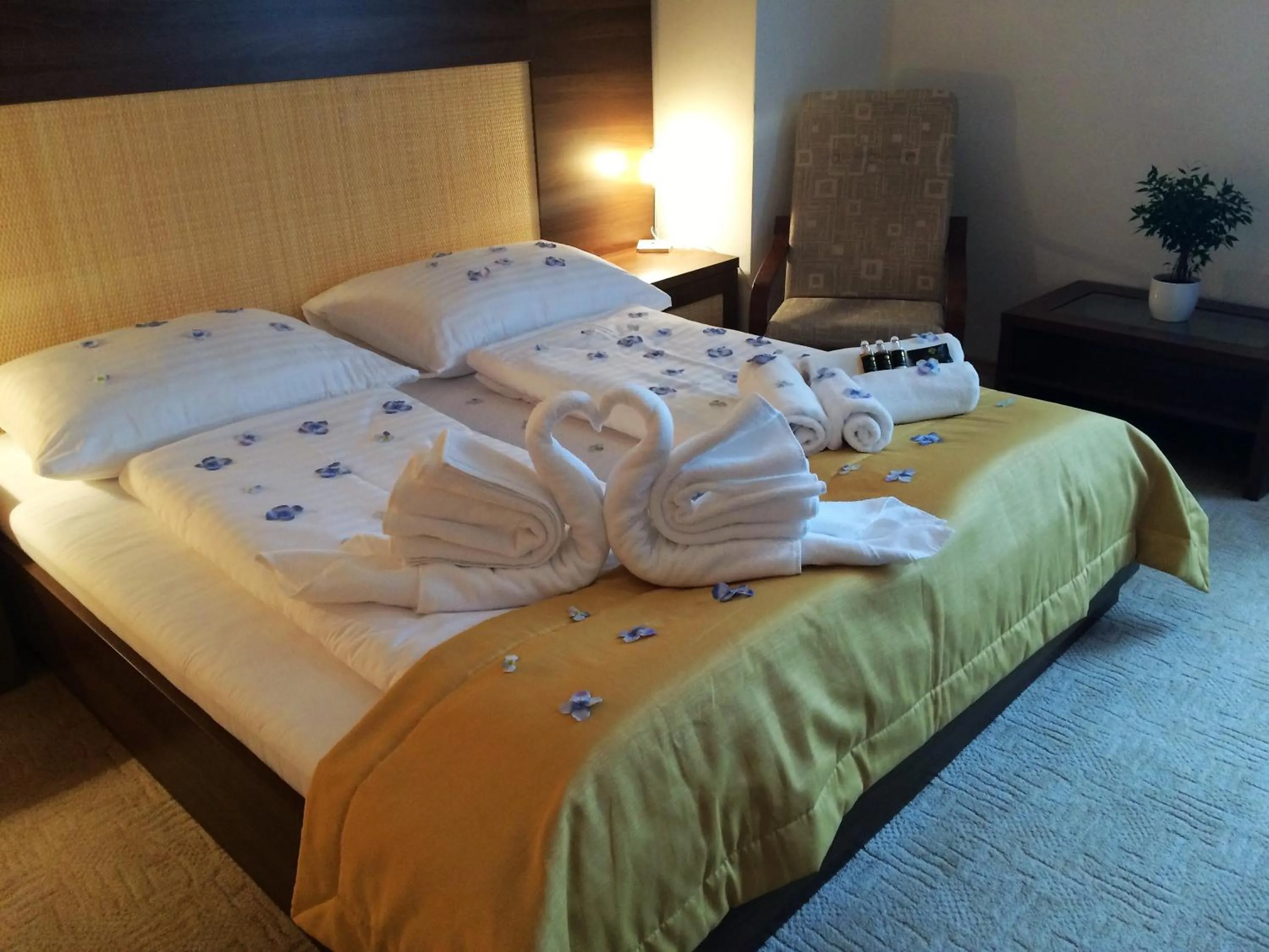 Decorative detail, Bed in Hotel Art