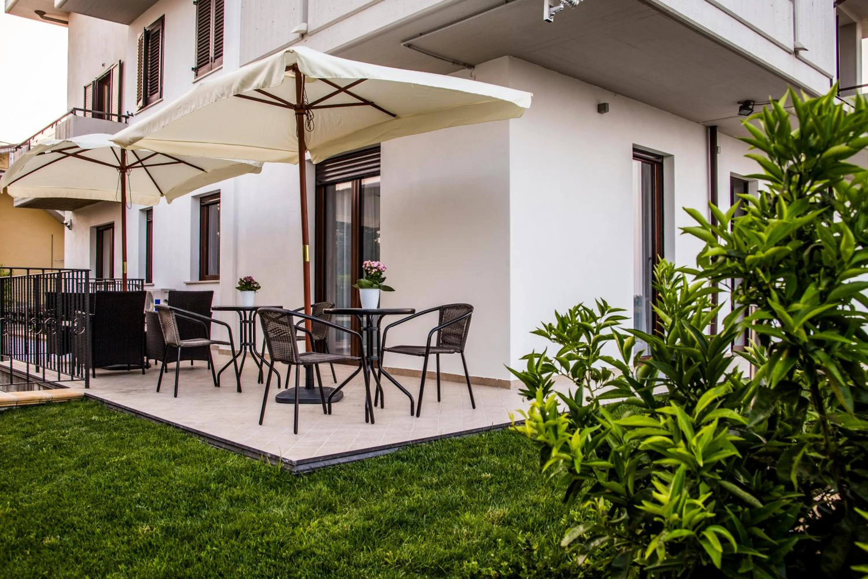 Garden in B&B OLGANNA con Parcheggi privati