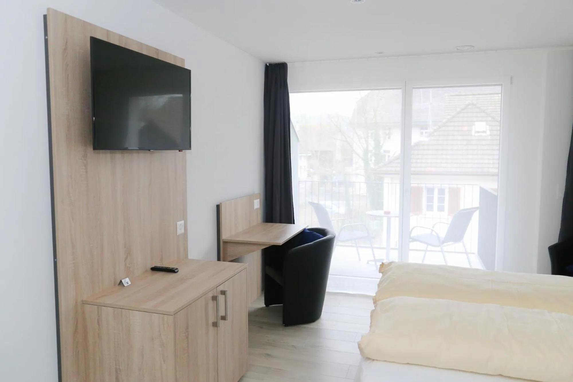 Bed in Hotel Traube Garni