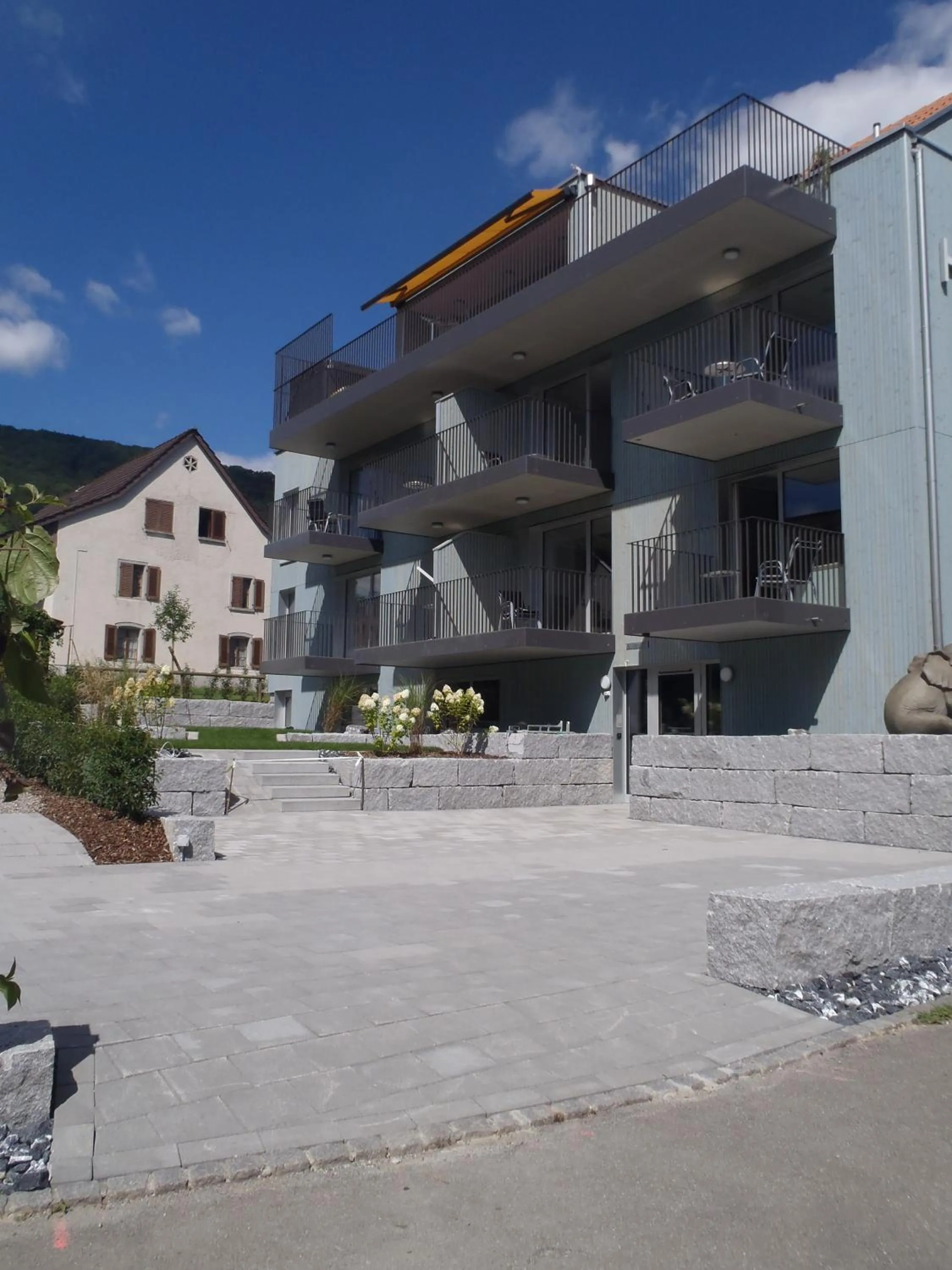 Facade/entrance in Hotel Traube Garni