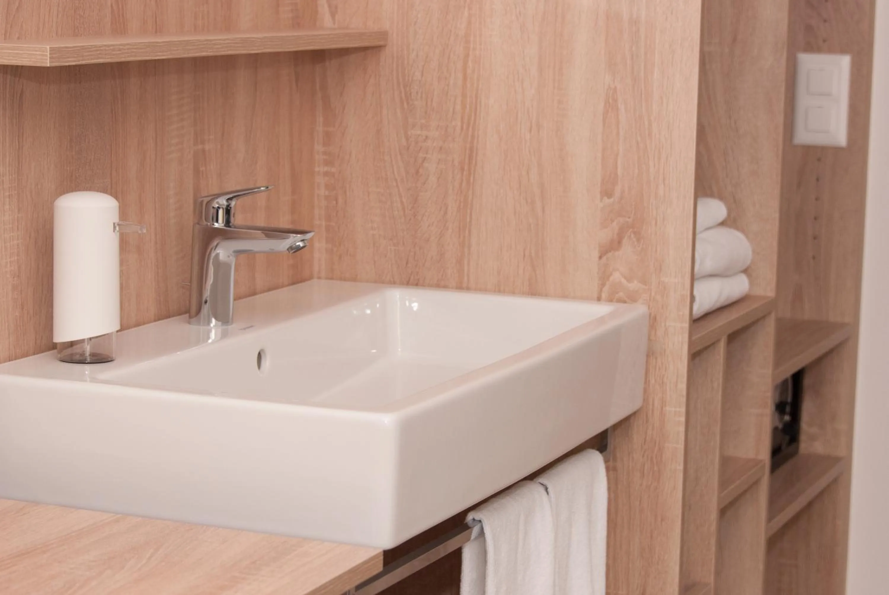 Bathroom in Hotel Traube Garni