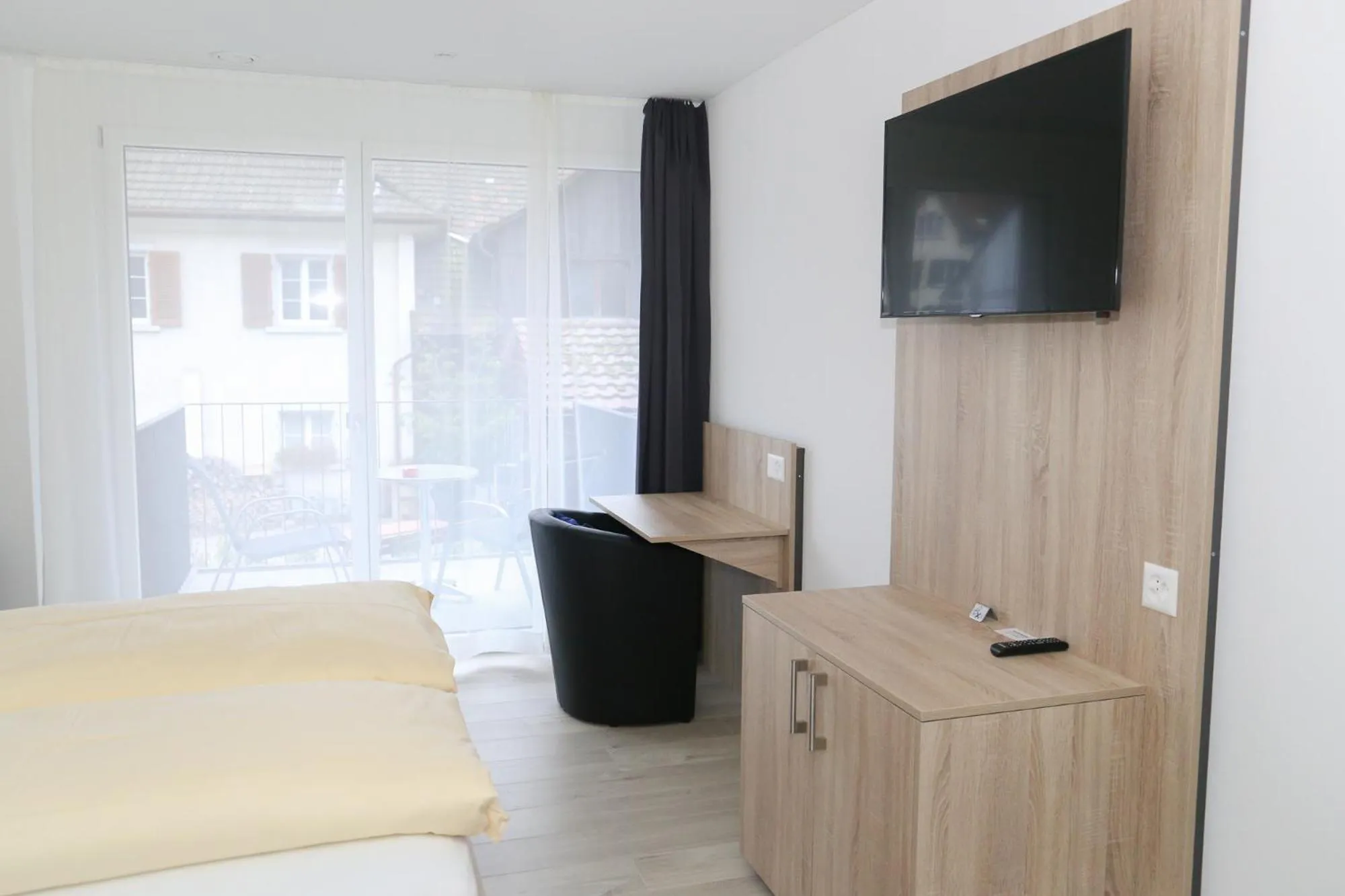 Bed in Hotel Traube Garni