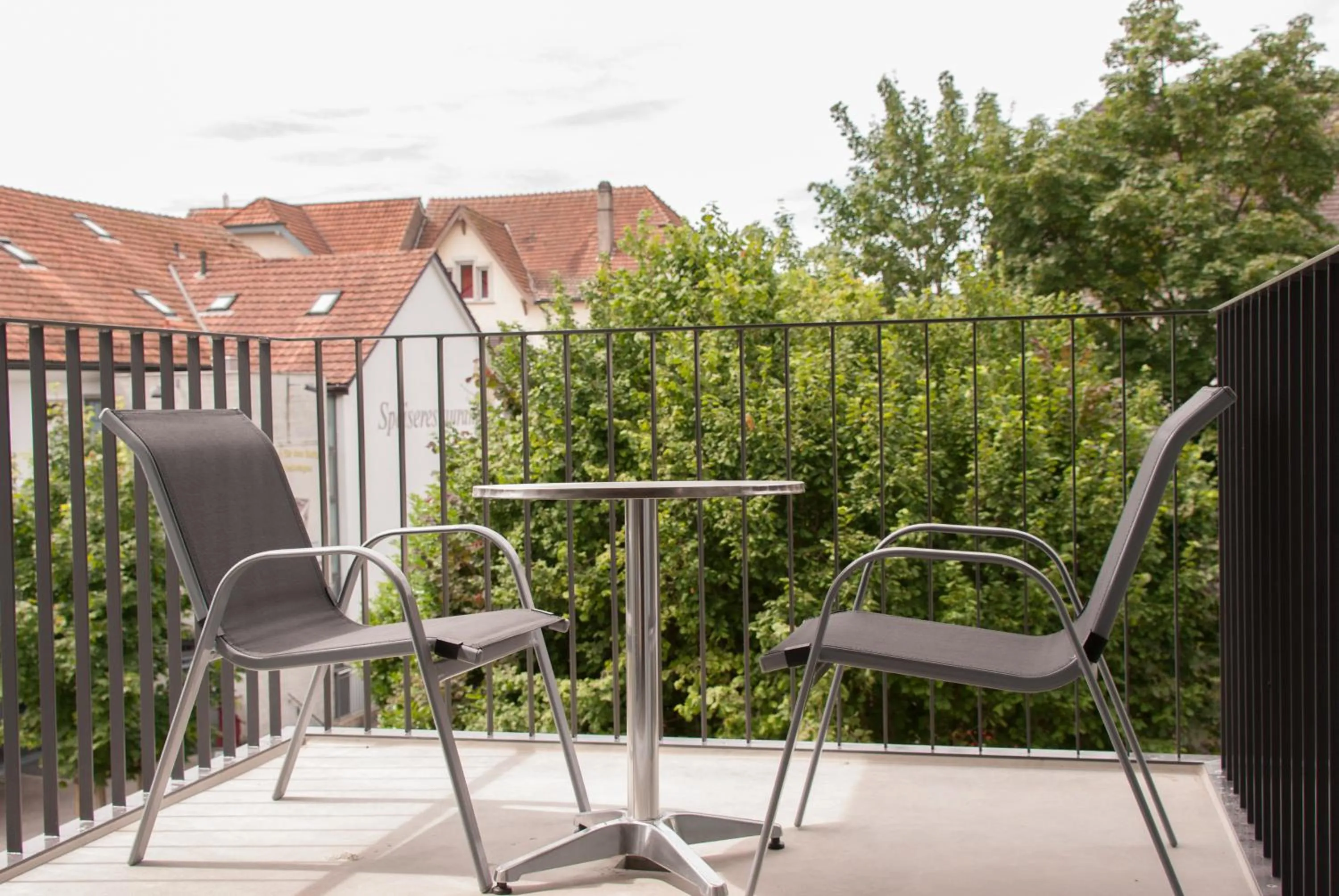 Balcony/Terrace in Hotel Traube Garni