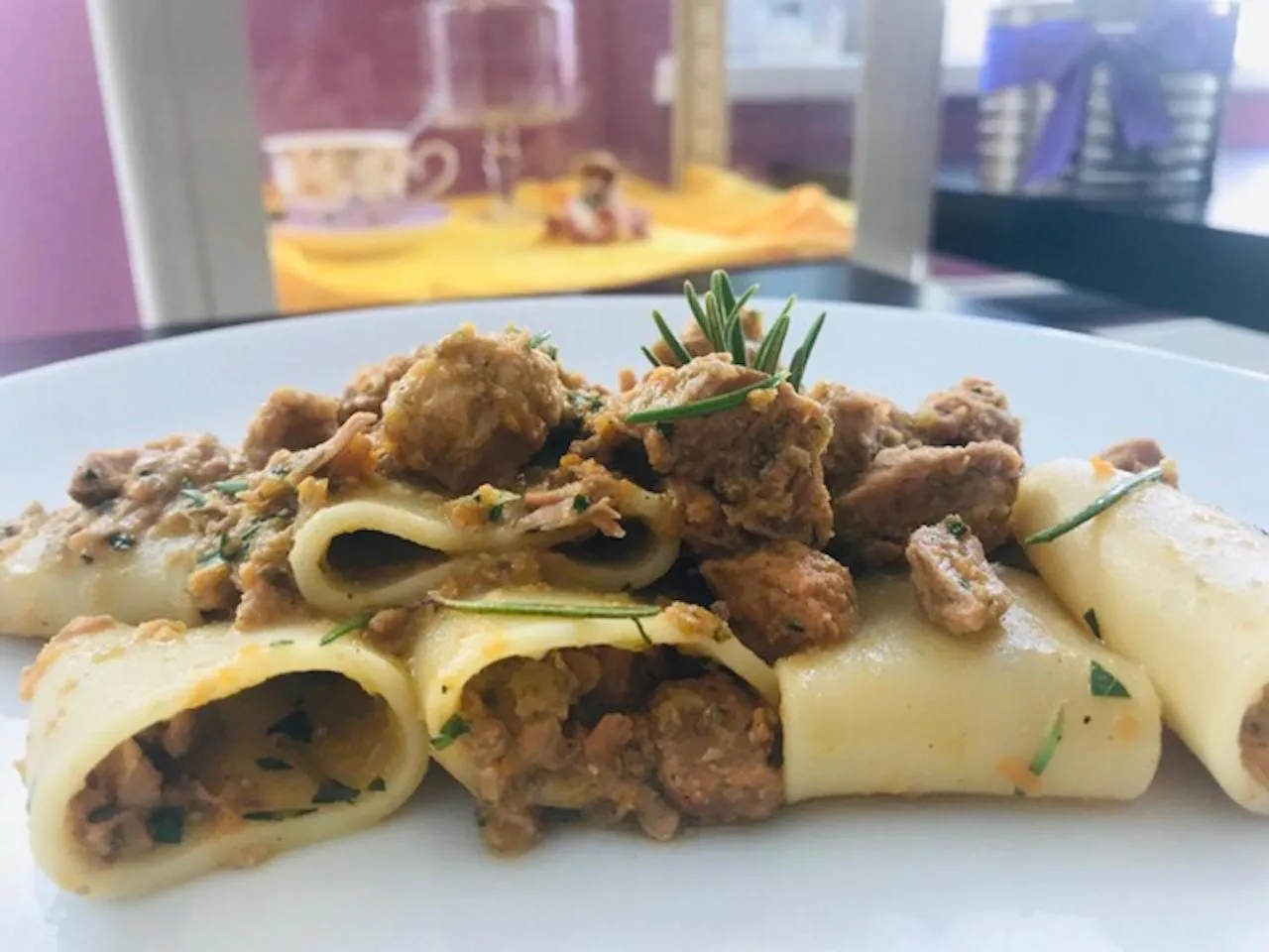 Food close-up in Albergo Trattoria Italia