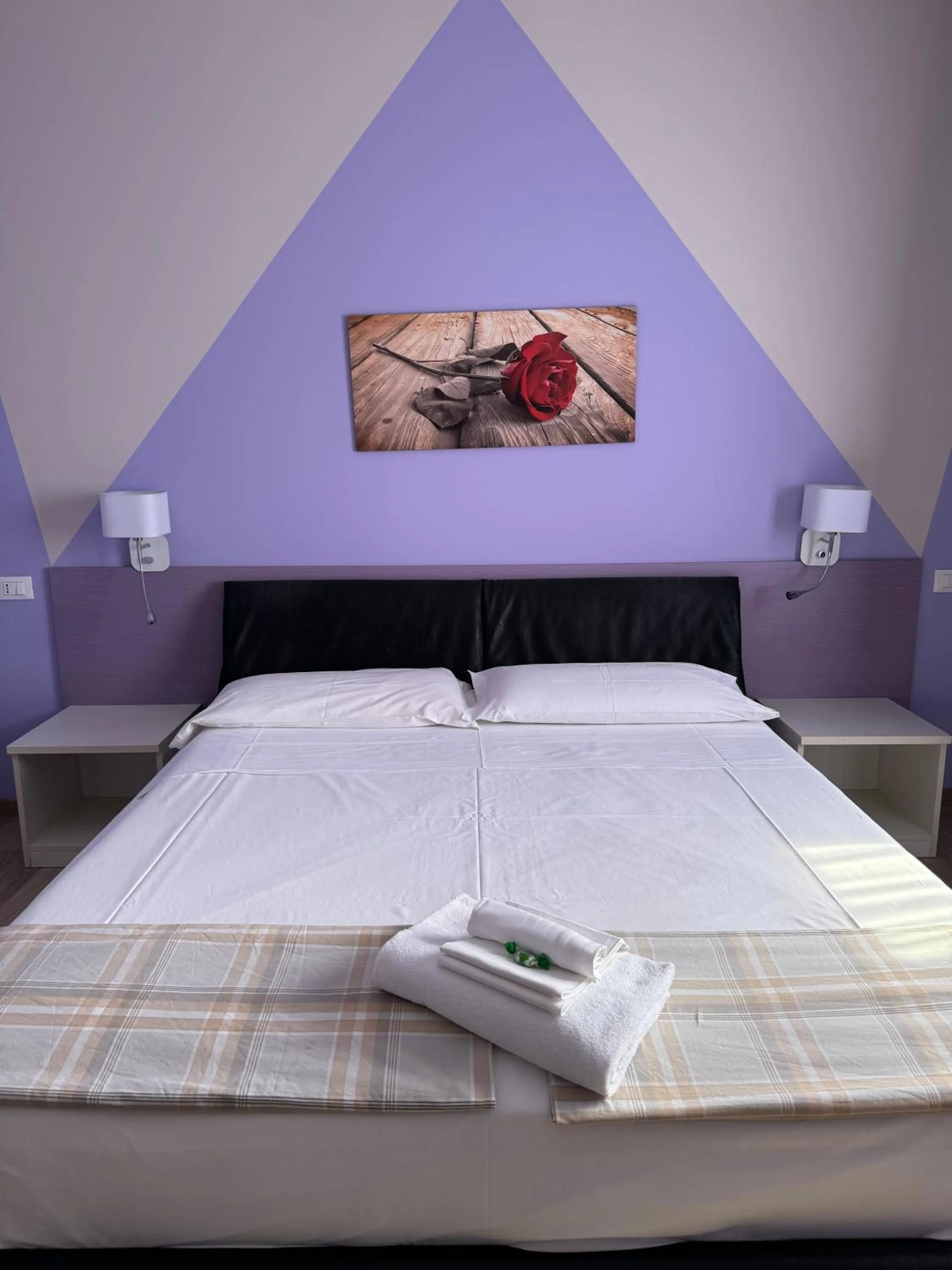 Bedroom, Bed in Albergo Trattoria Italia