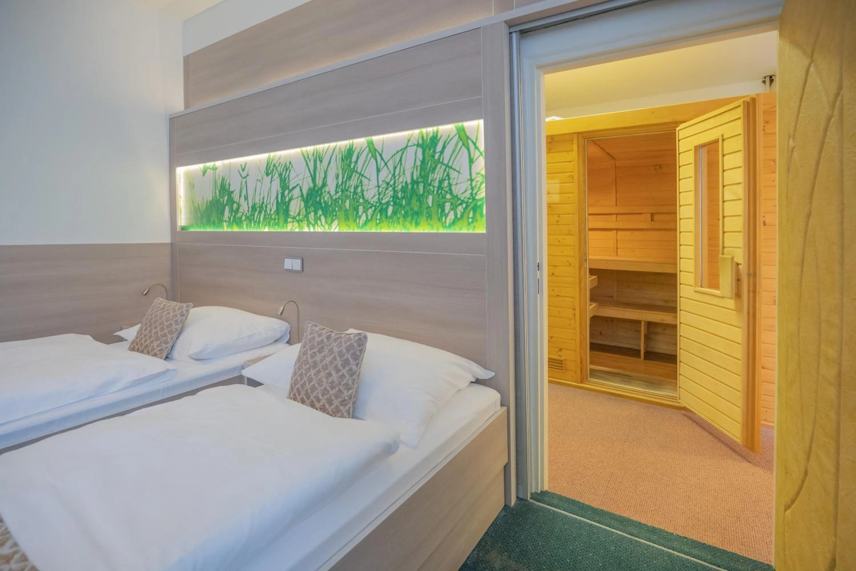 Sauna, Bed in Hotel Zlatá Hvězda