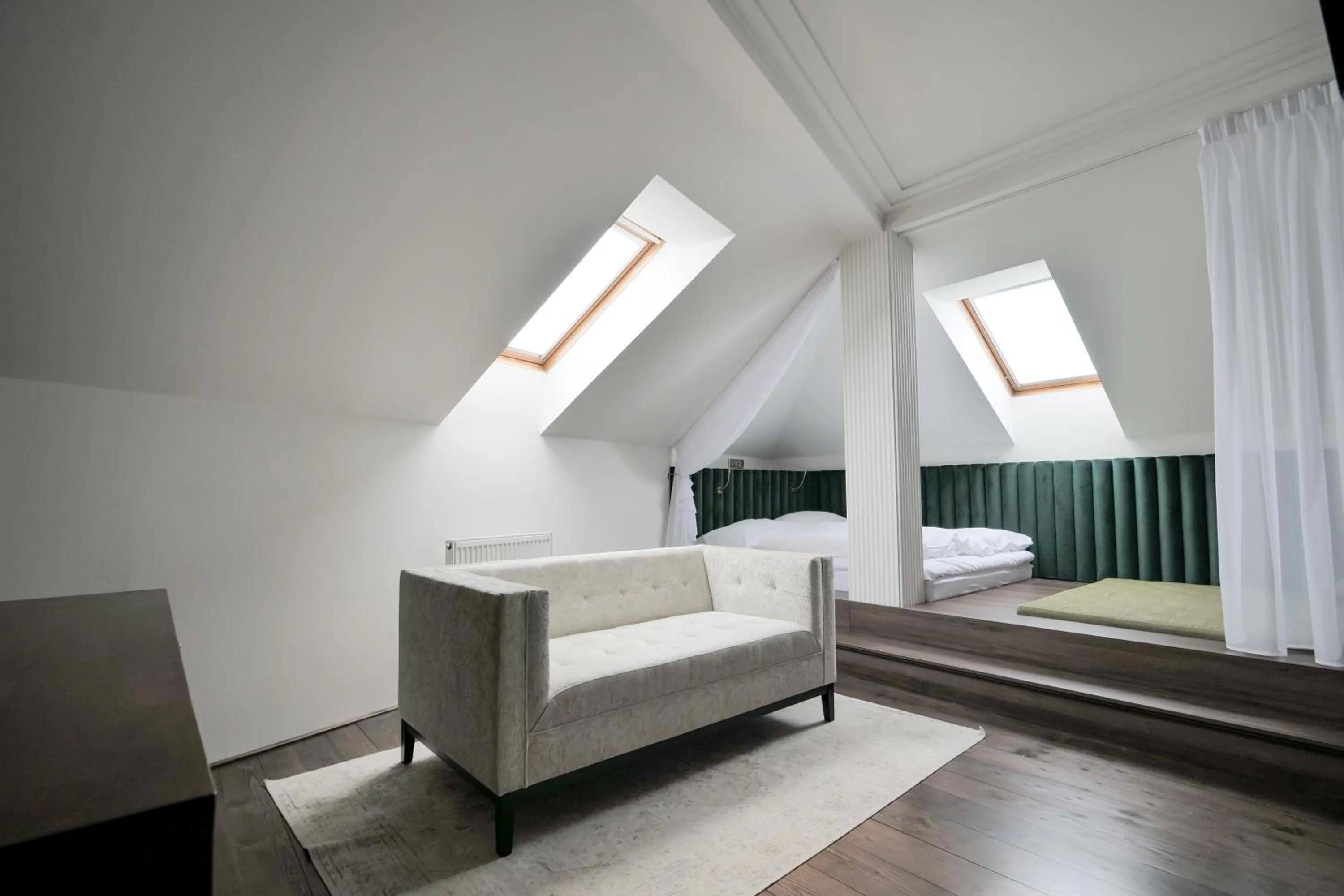 Bed in Hotel Zlatá Hvězda