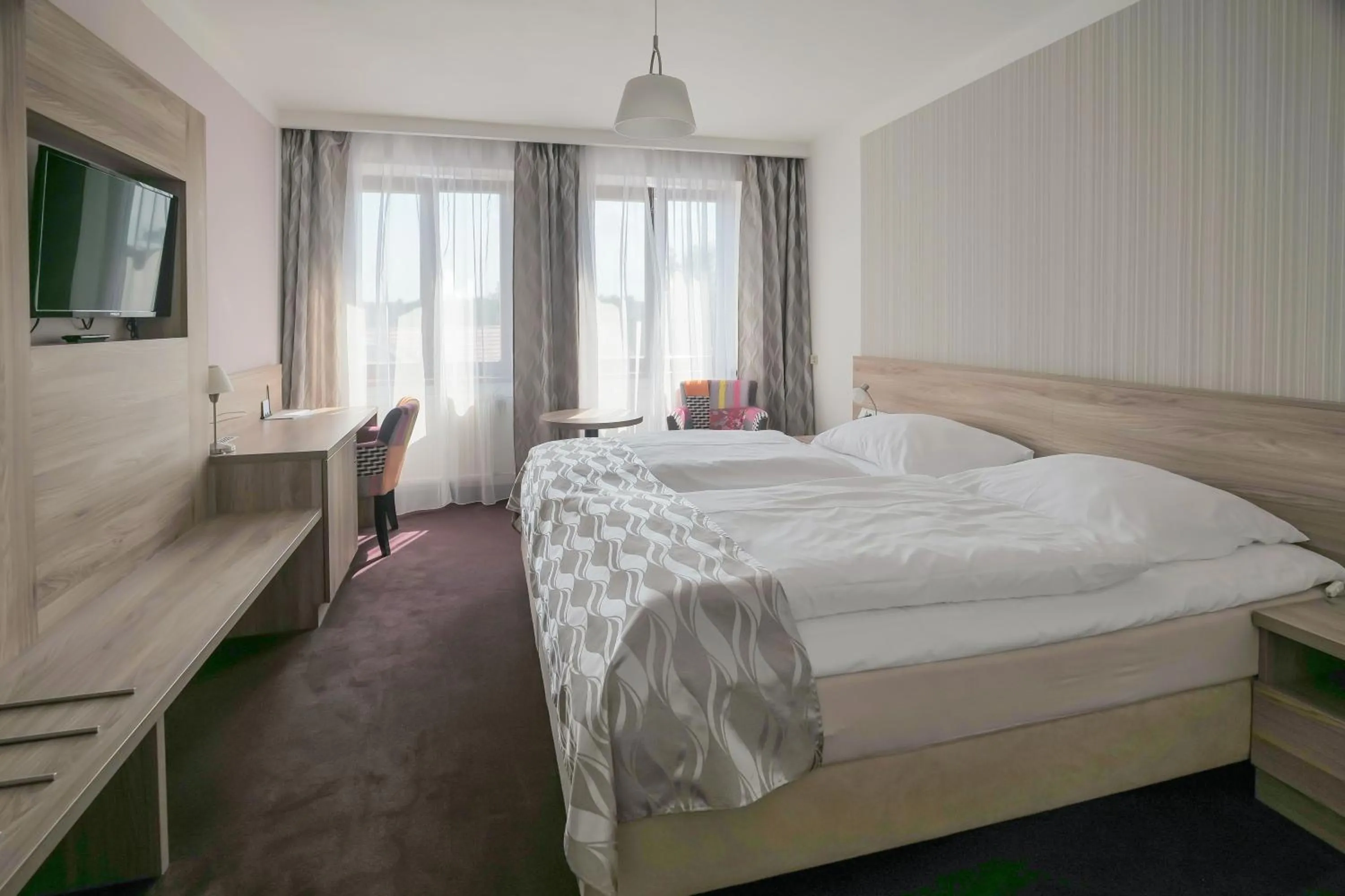 Bed in Hotel Zlatá Hvězda