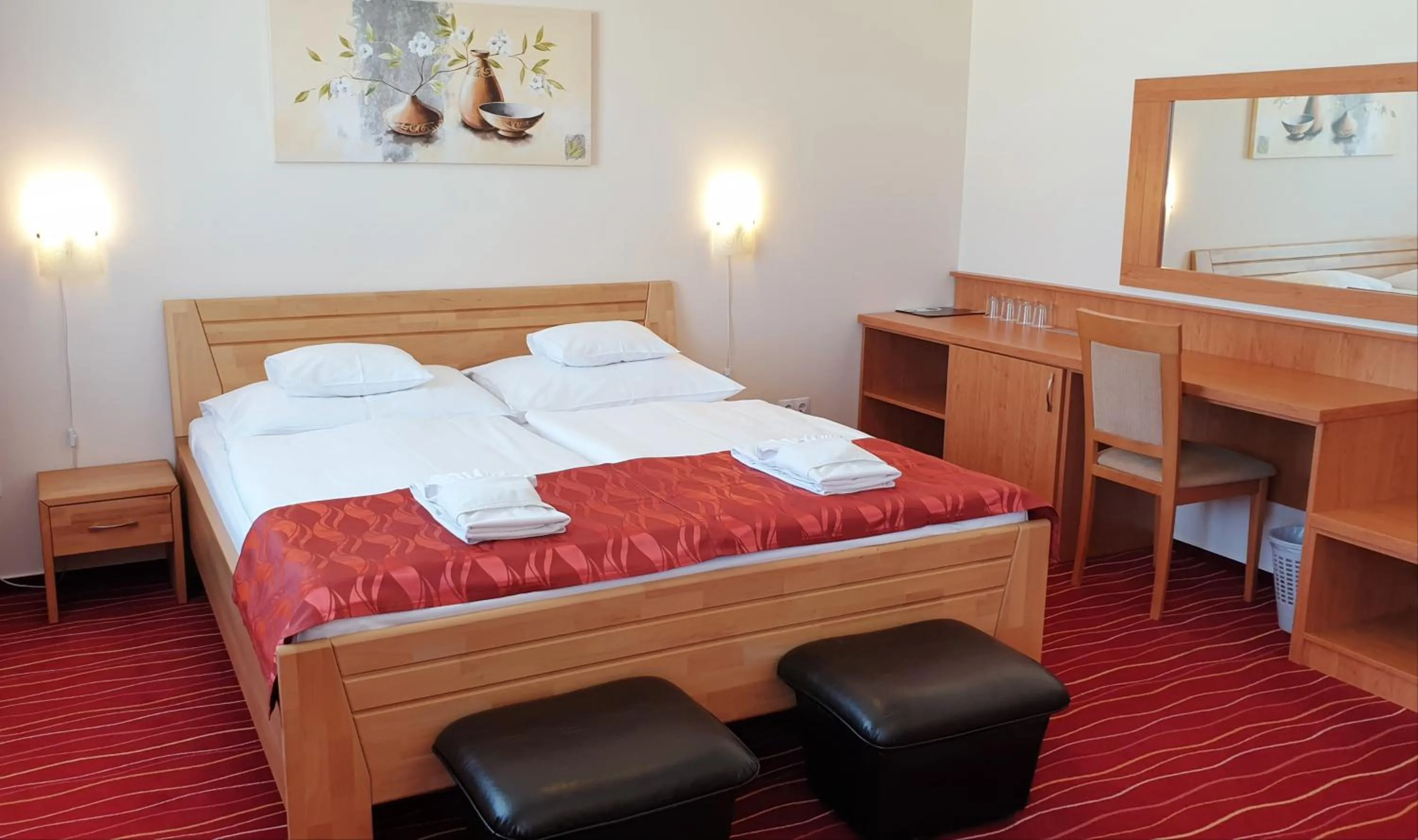 Bed in Diana Club Hotel