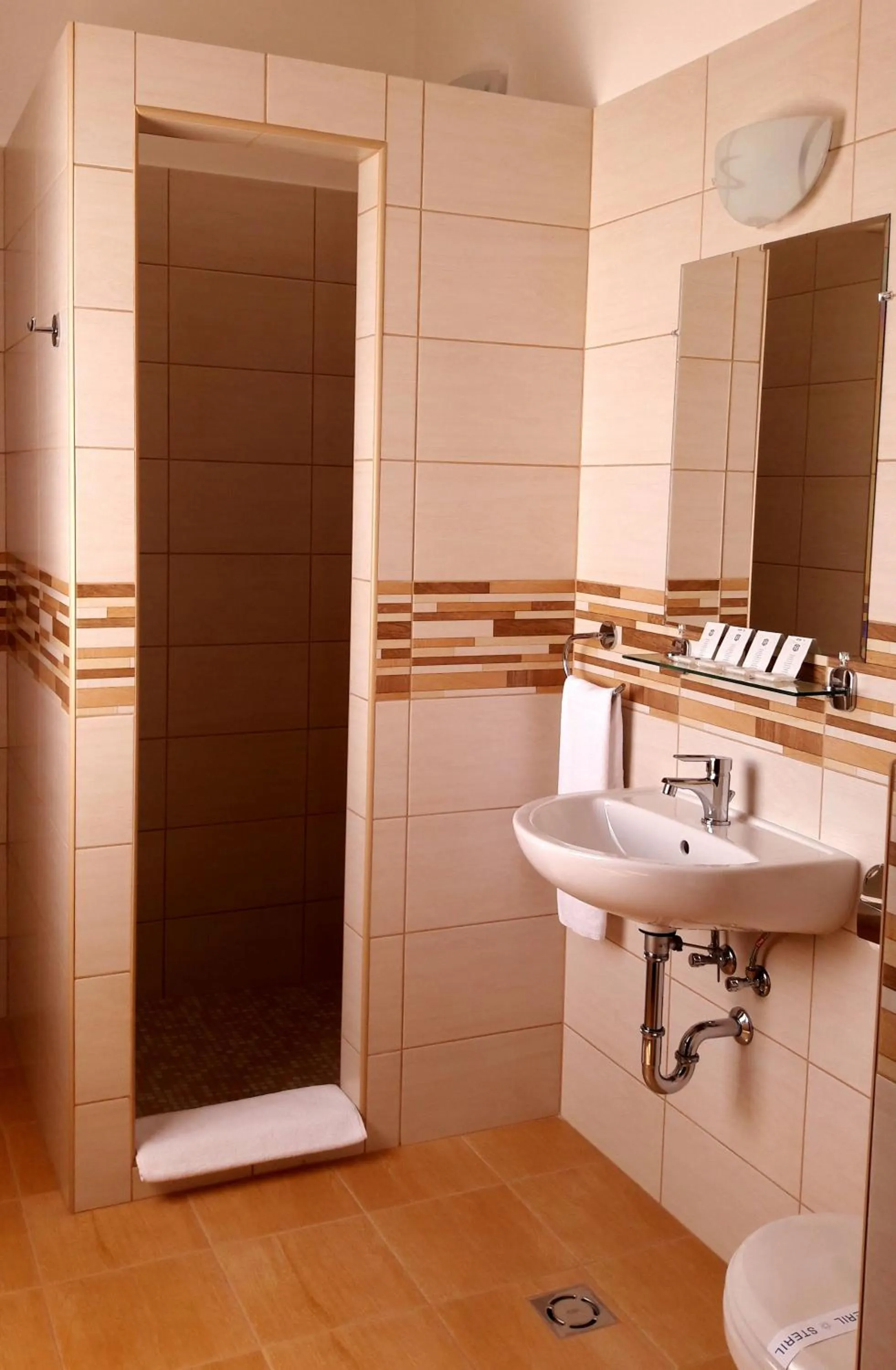 Shower in Diana Club Hotel