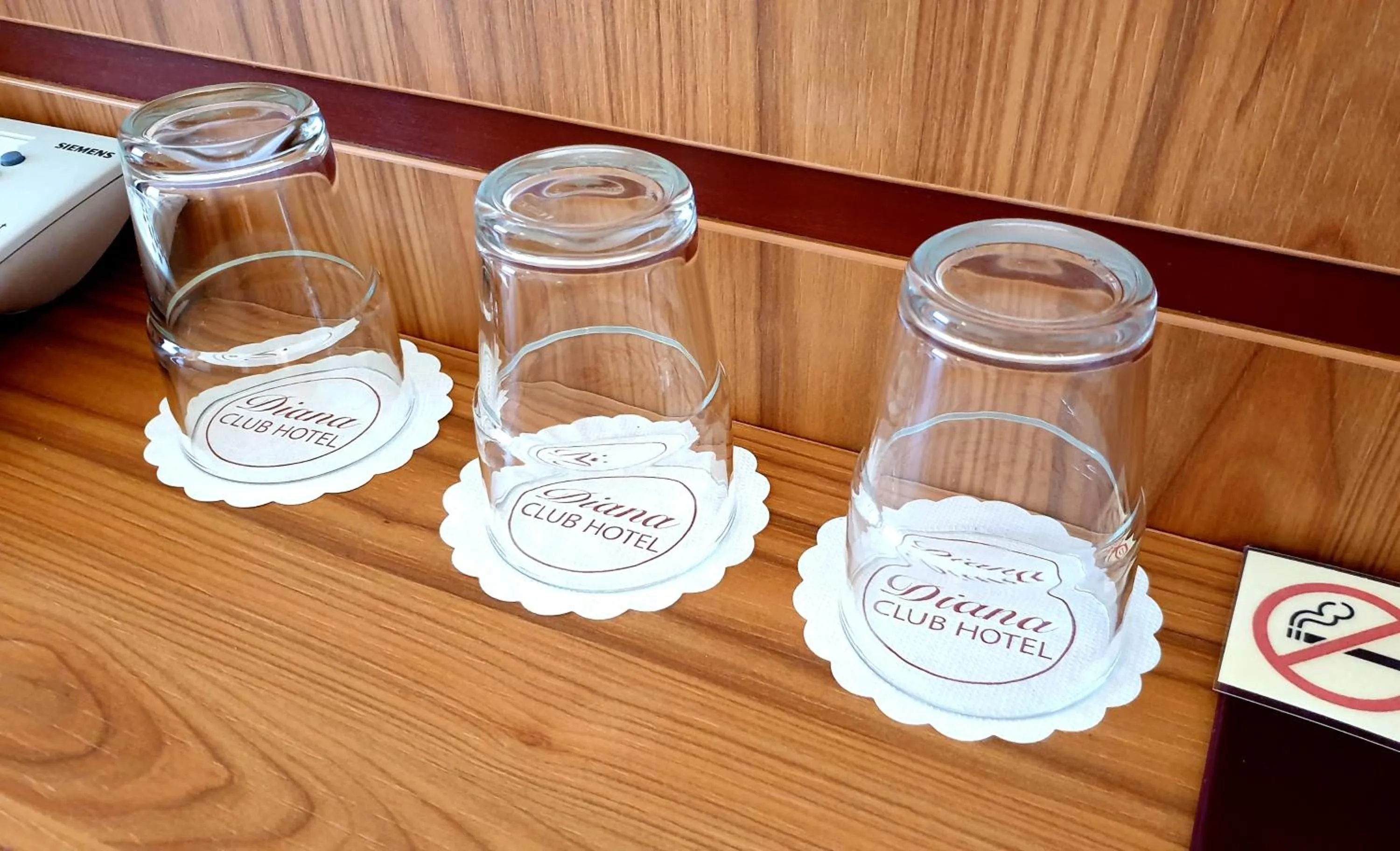 Drinks in Diana Club Hotel