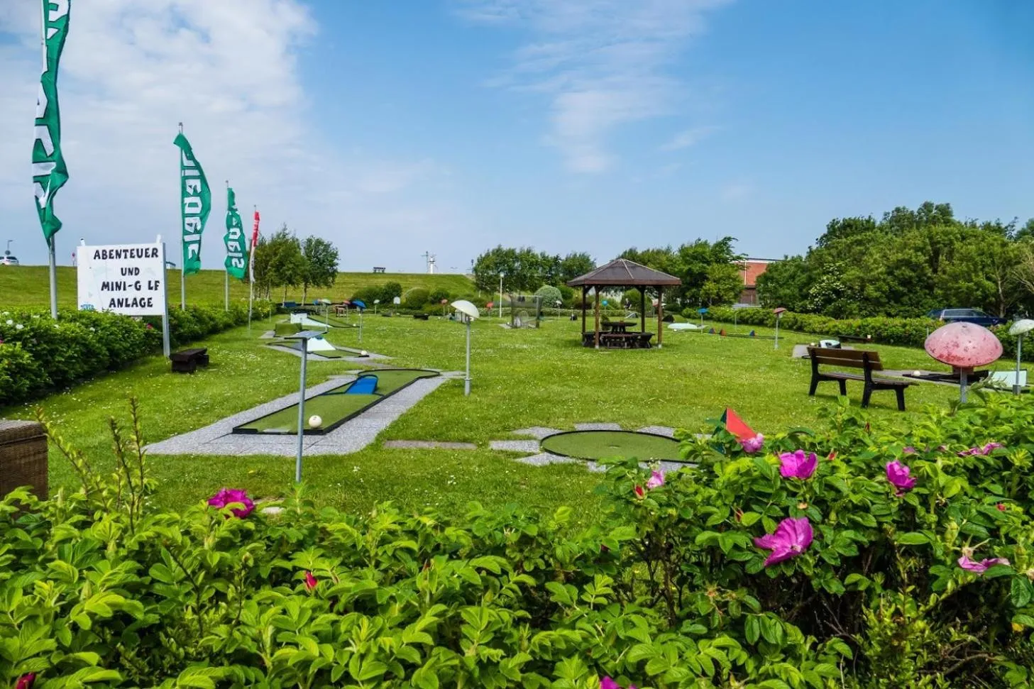 Minigolf in Hotel HaWattn