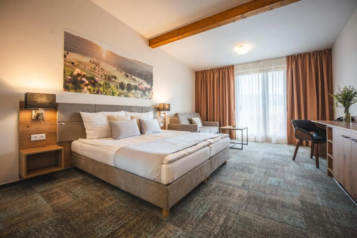 Bed in Hotel Kaskáda