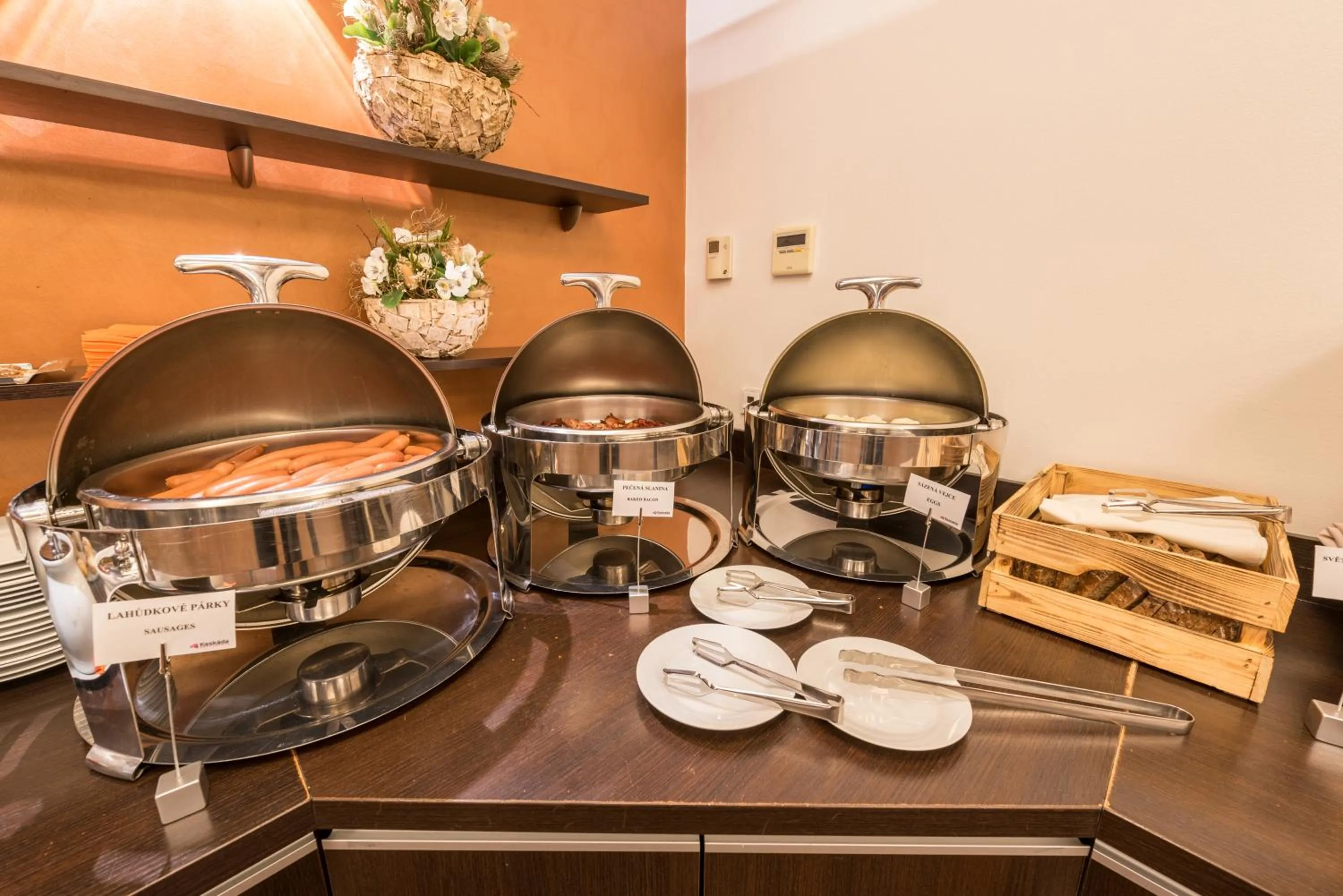 Breakfast in Hotel Kaskáda