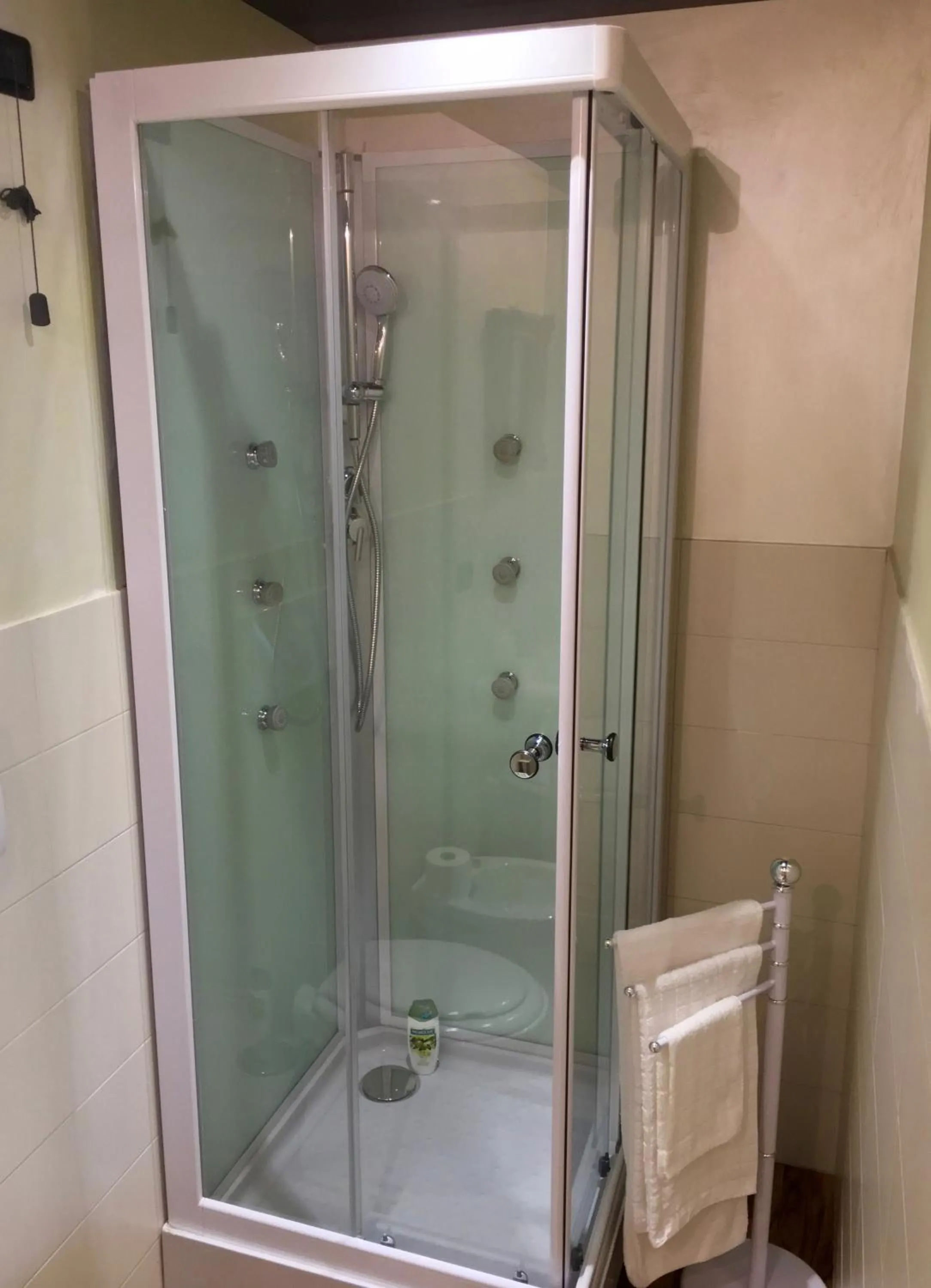 Shower in B&B Palazzo Giorgi
