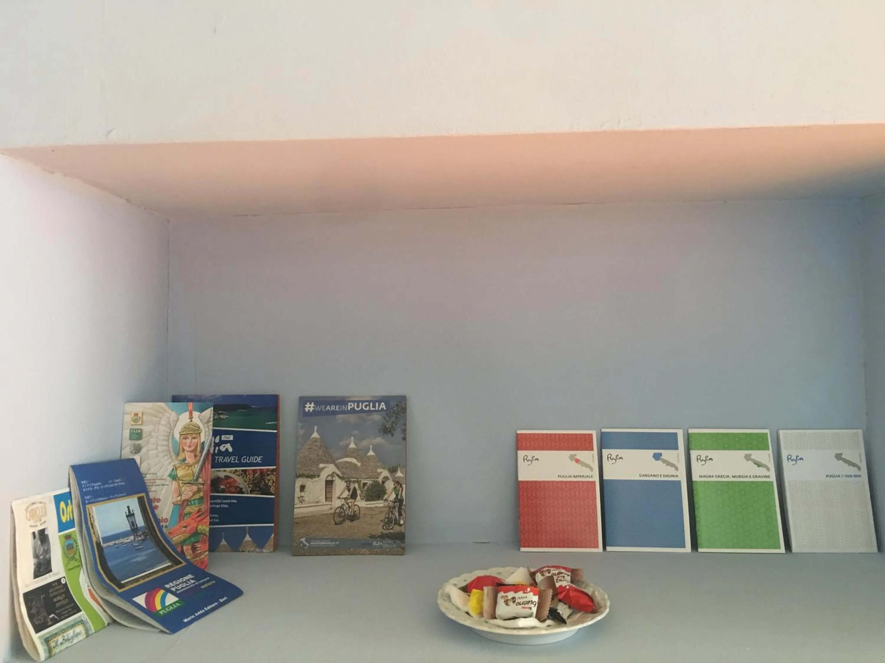 Communal lounge/ TV room in B&B Palazzo Giorgi