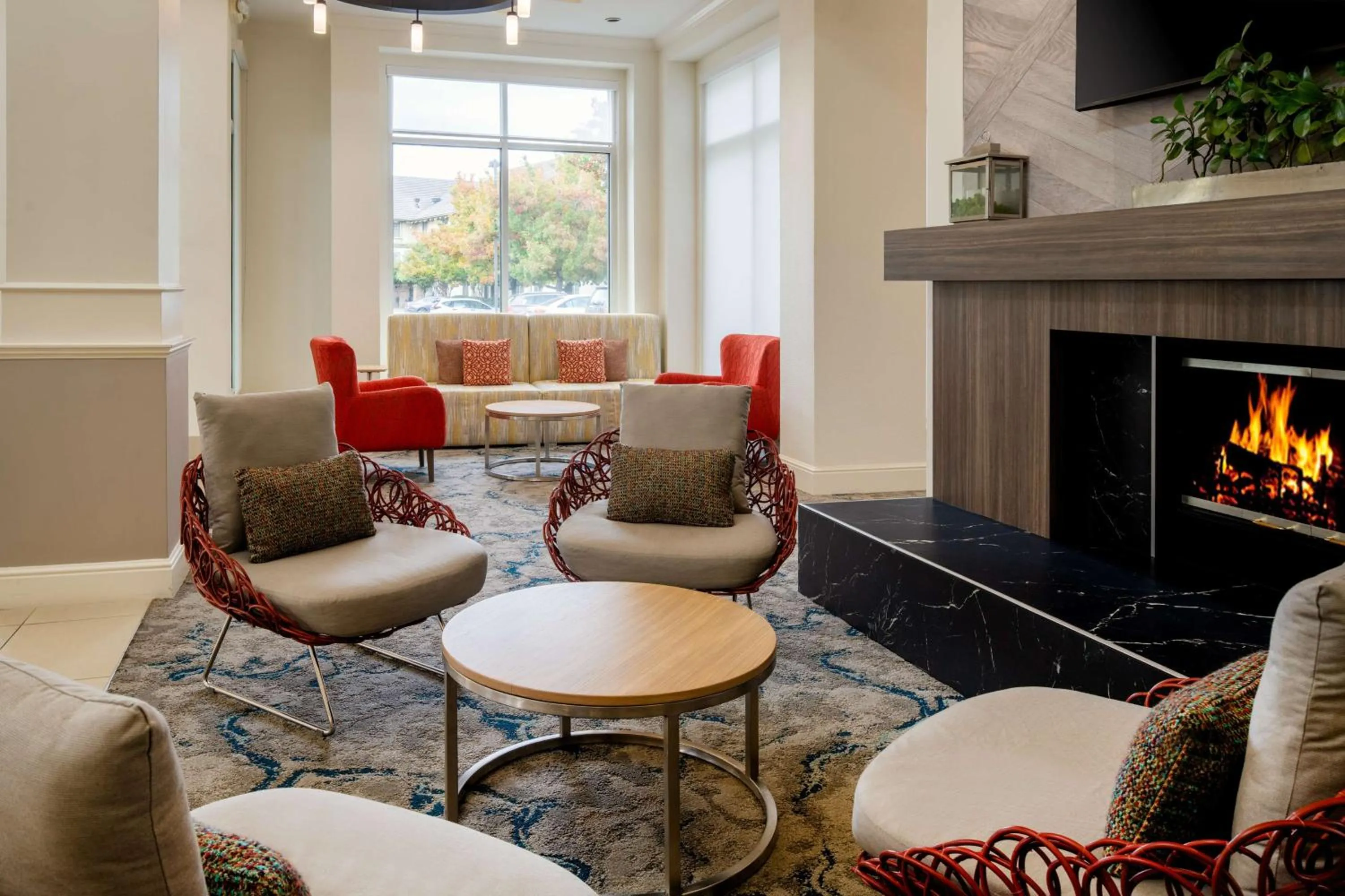 Lobby or reception in Hilton Garden Inn Roseville