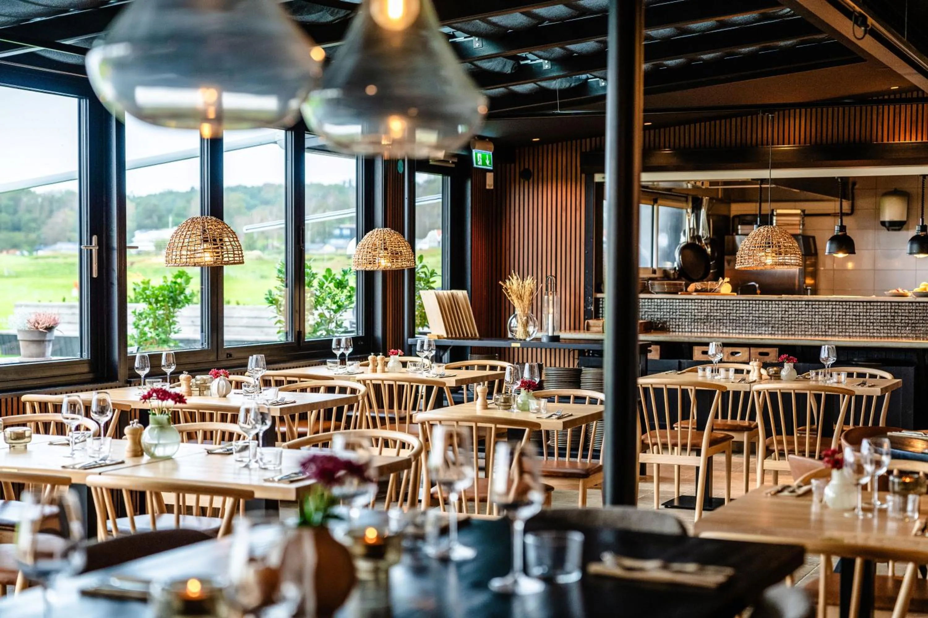 Restaurant/places to eat in Halmstad Golfarena Hotell & Lägenheter