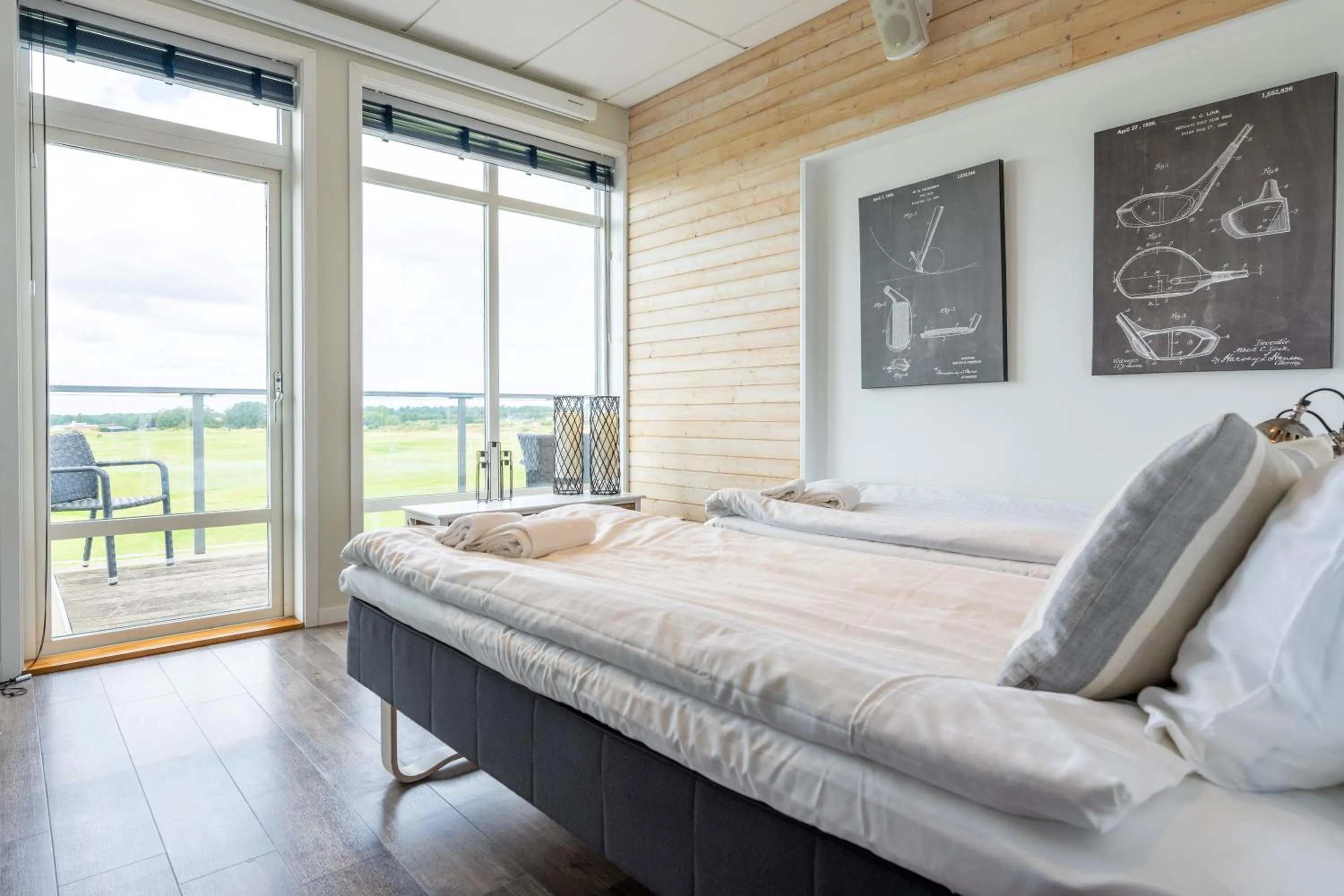 Bed in Halmstad Golfarena Hotell & Lägenheter