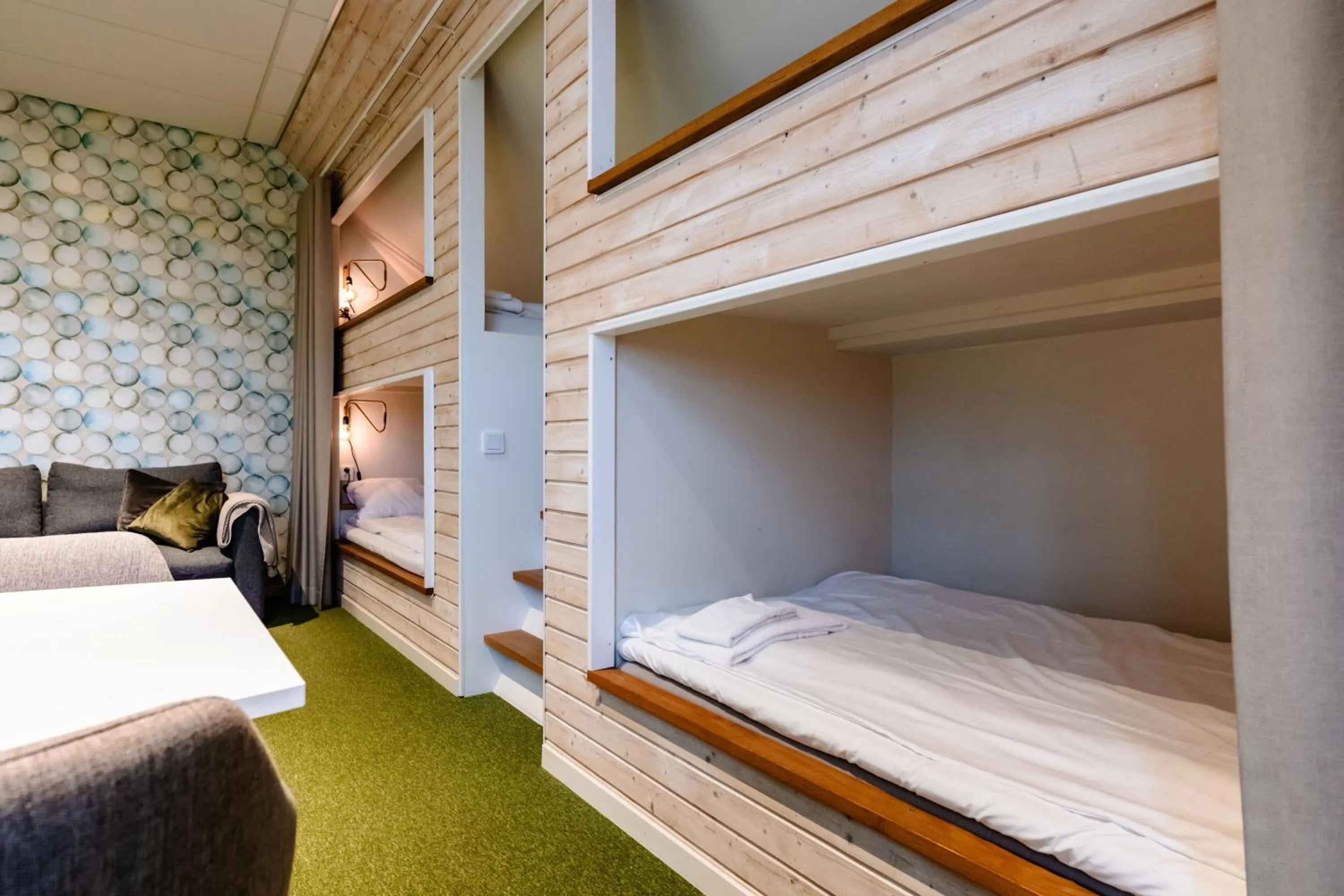 Bedroom, Bed in Halmstad Golfarena Hotell & Lägenheter