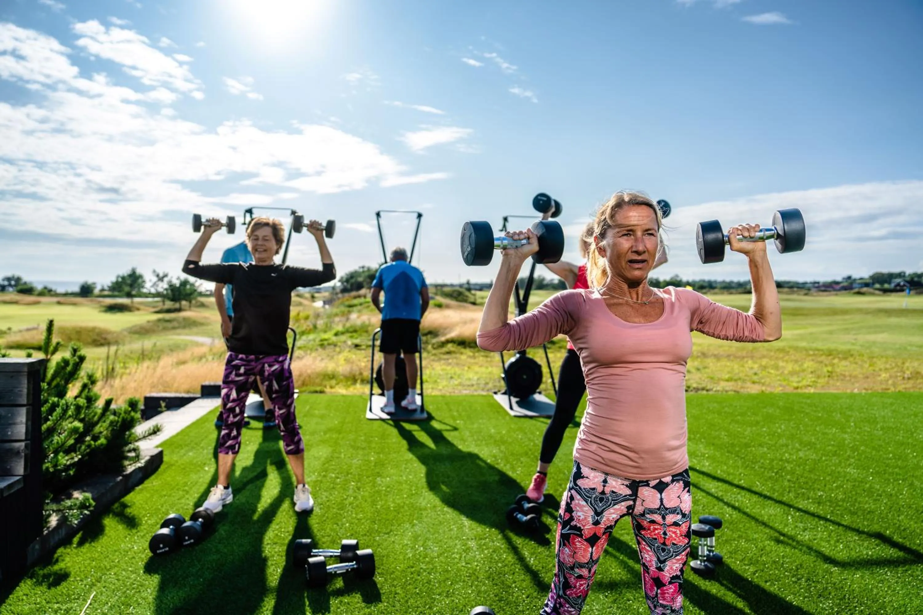 Fitness centre/facilities in Halmstad Golfarena Hotell & Lägenheter