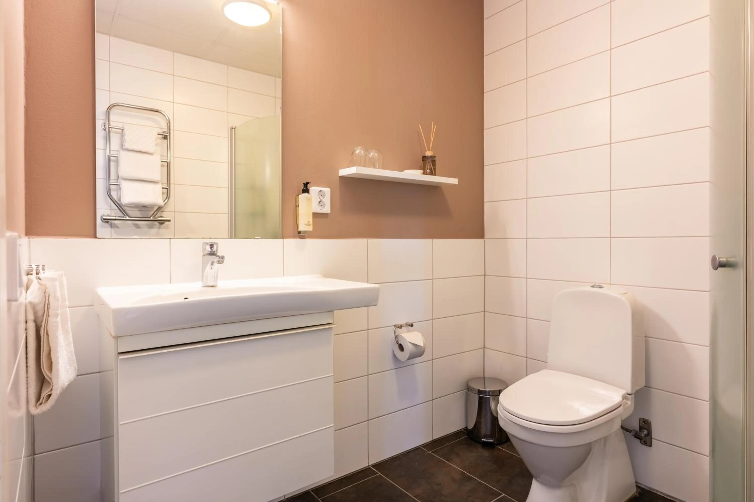 Bathroom in Halmstad Golfarena Hotell & Lägenheter