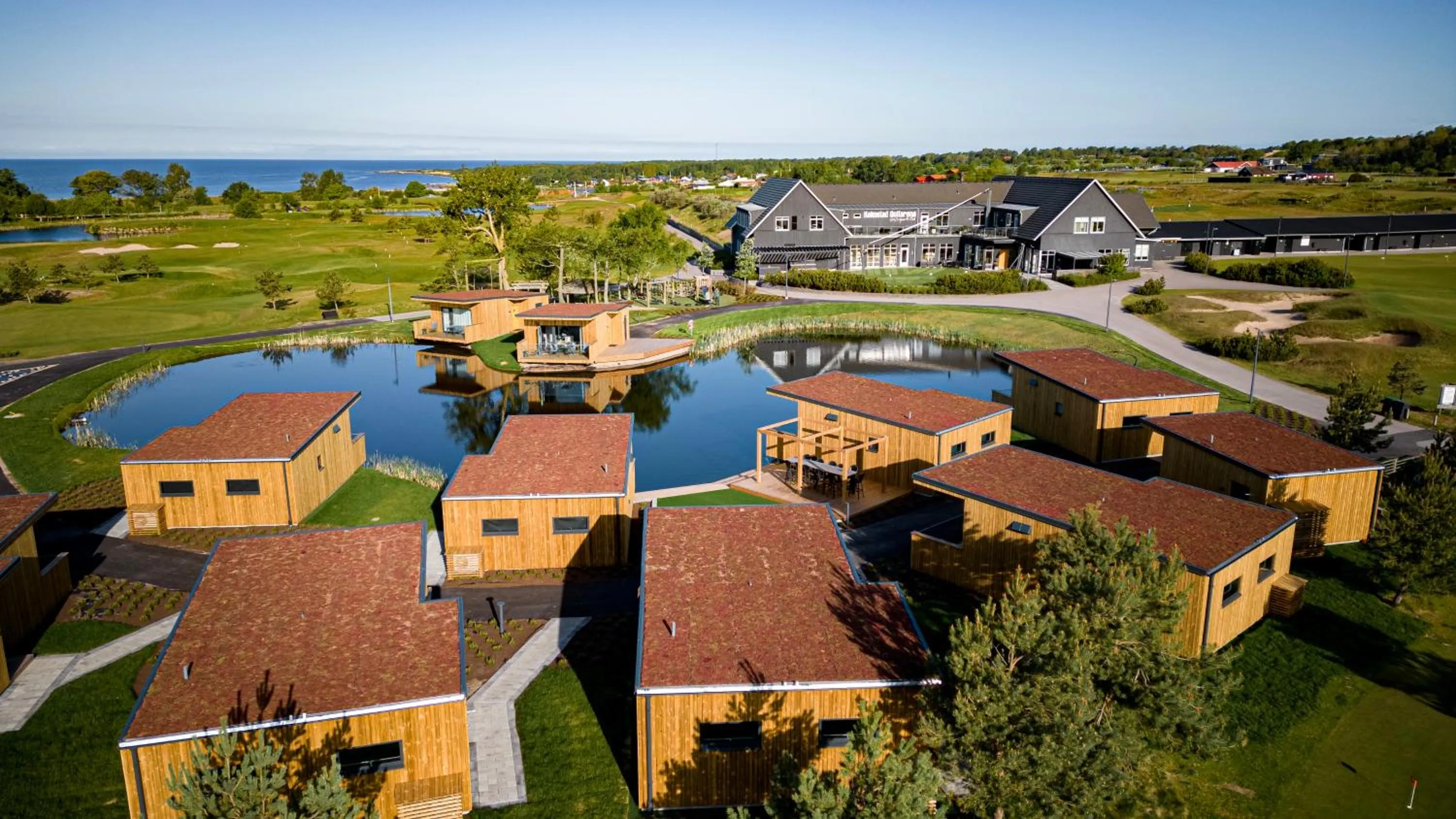Property building in Halmstad Golfarena Hotell & Lägenheter