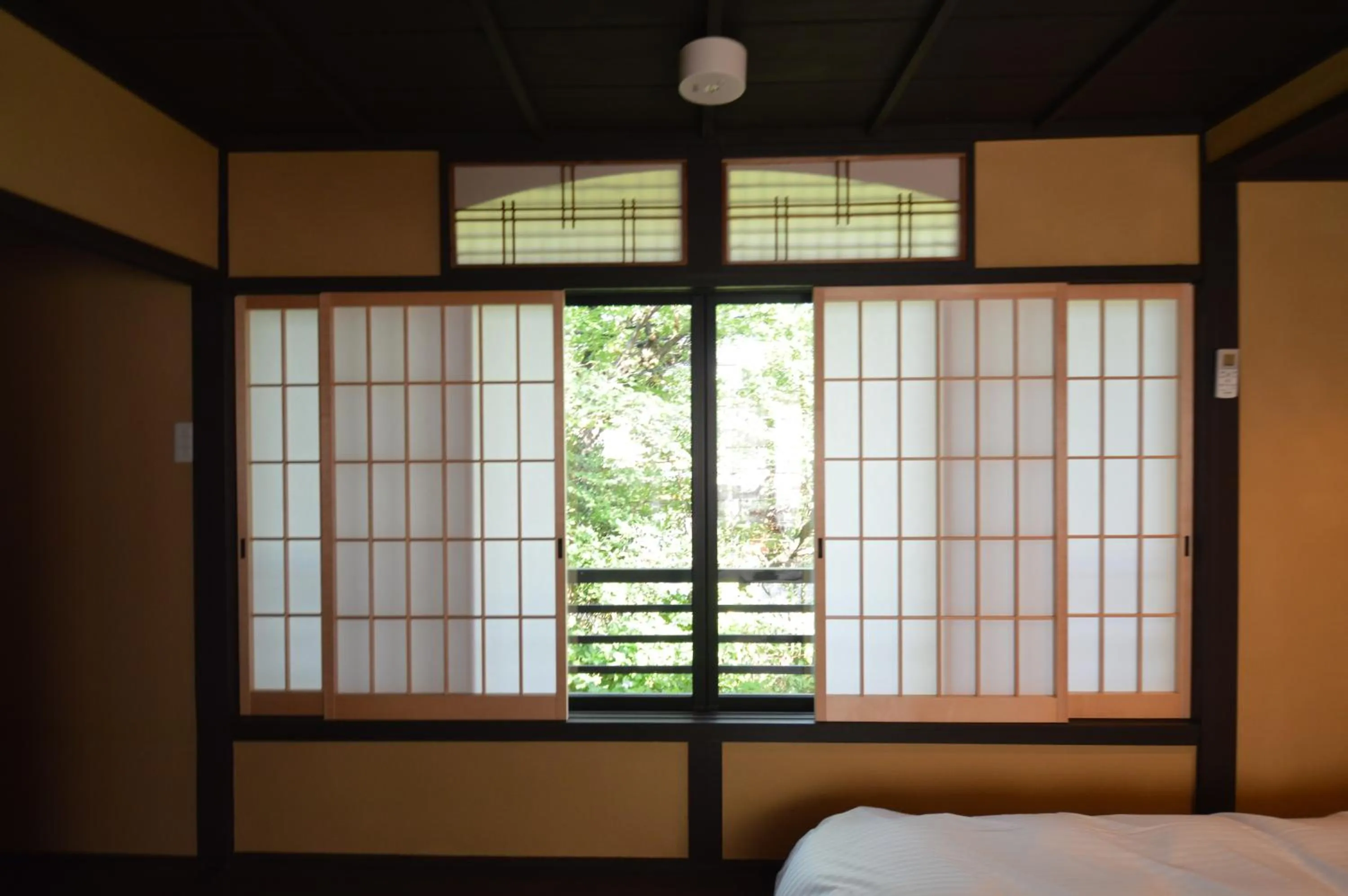 Decorative detail, Bed in Rinn Shijo Takasegawa