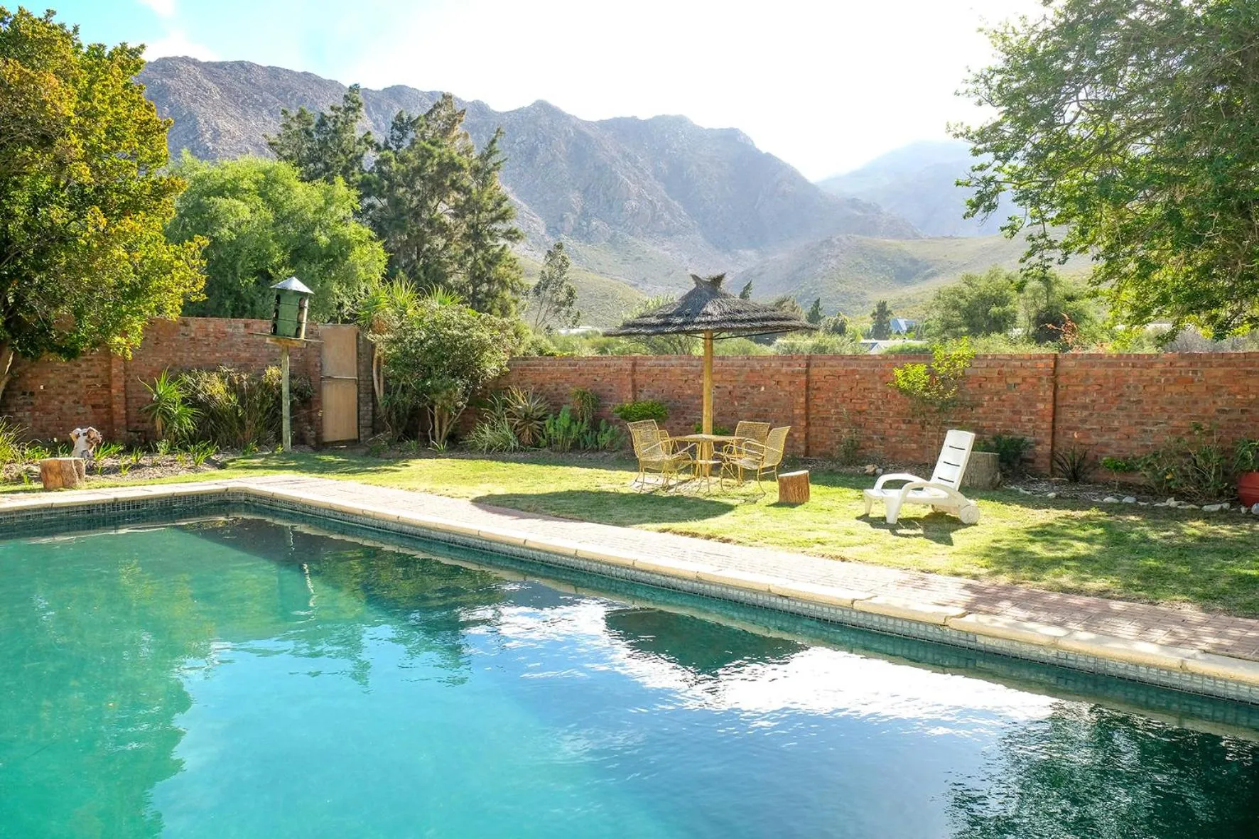 On site in De Bos Cottages