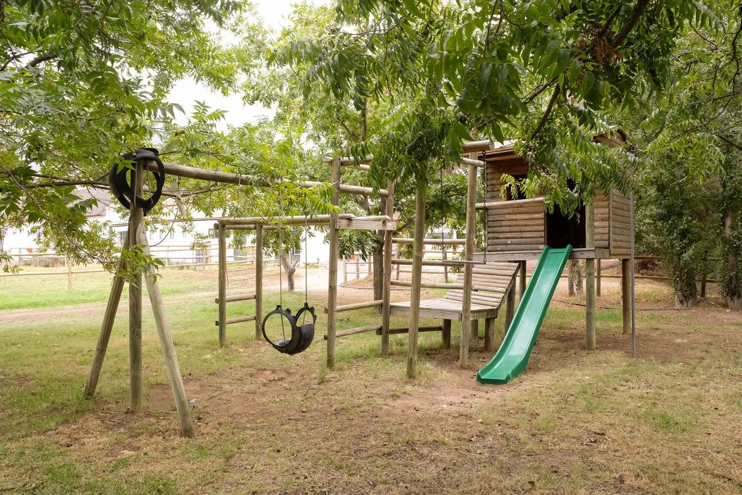 Children play ground in De Bos Cottages