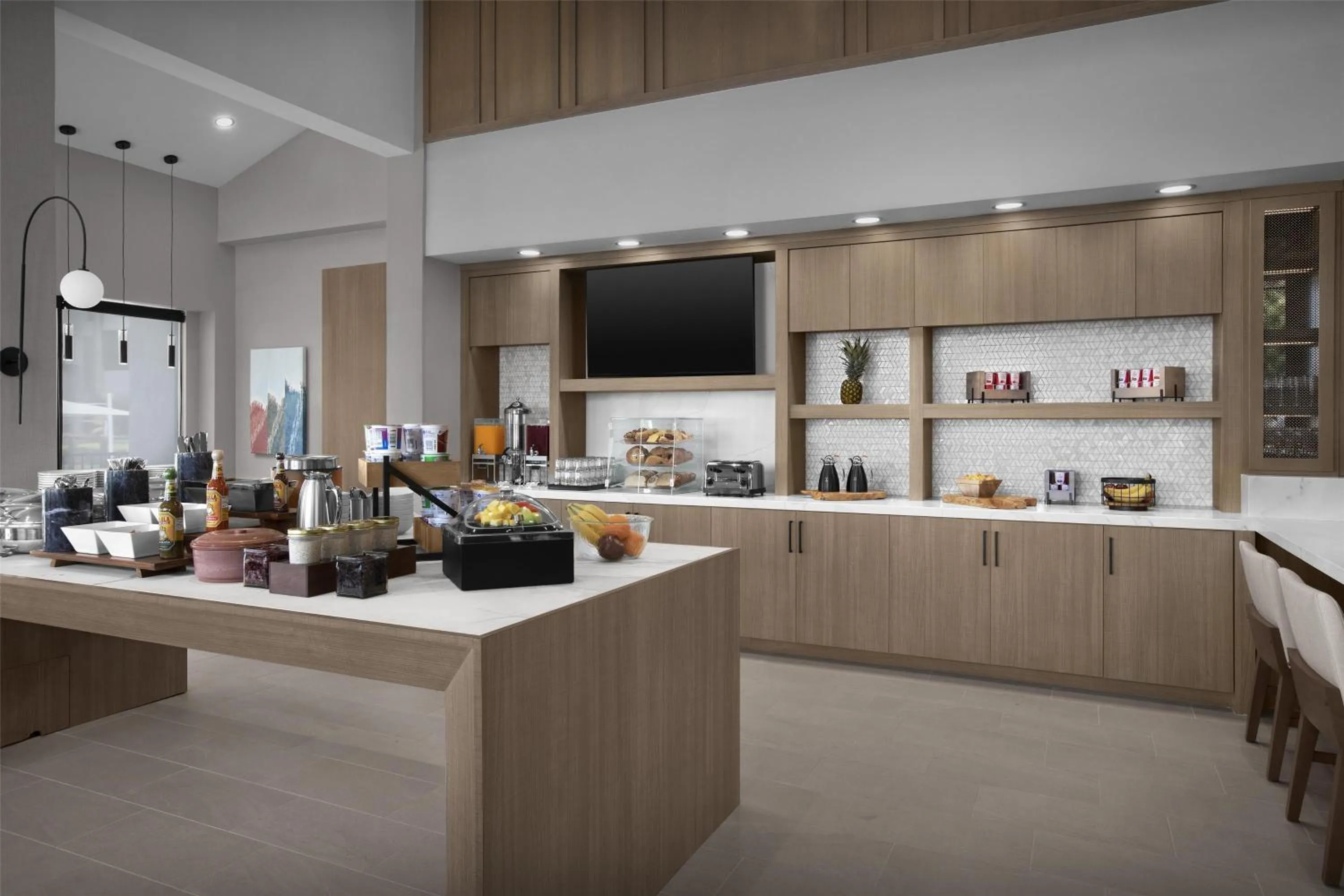 Breakfast in Homewood Suites by Hilton Santa Maria