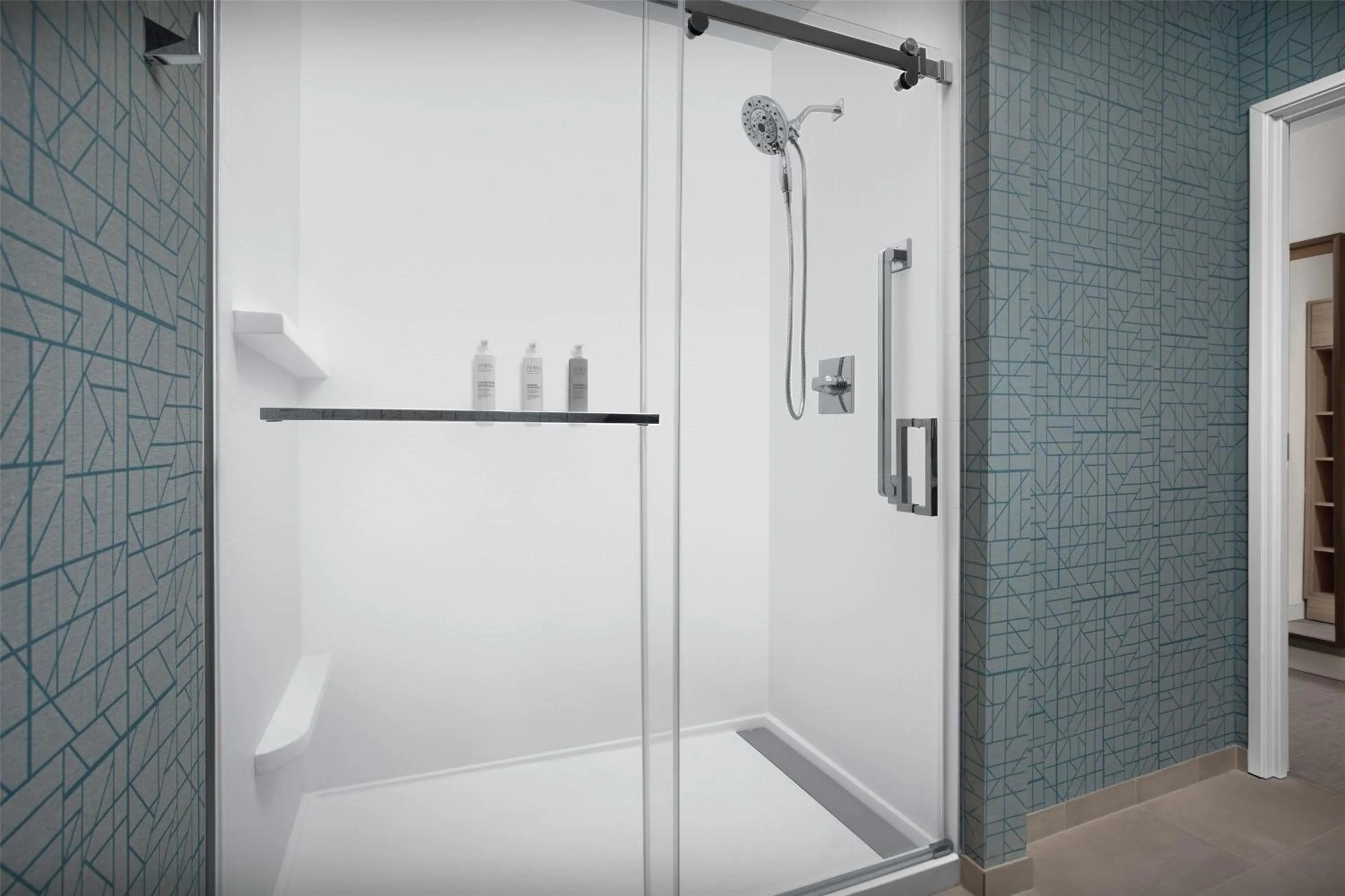 Bathroom in Homewood Suites by Hilton Santa Maria